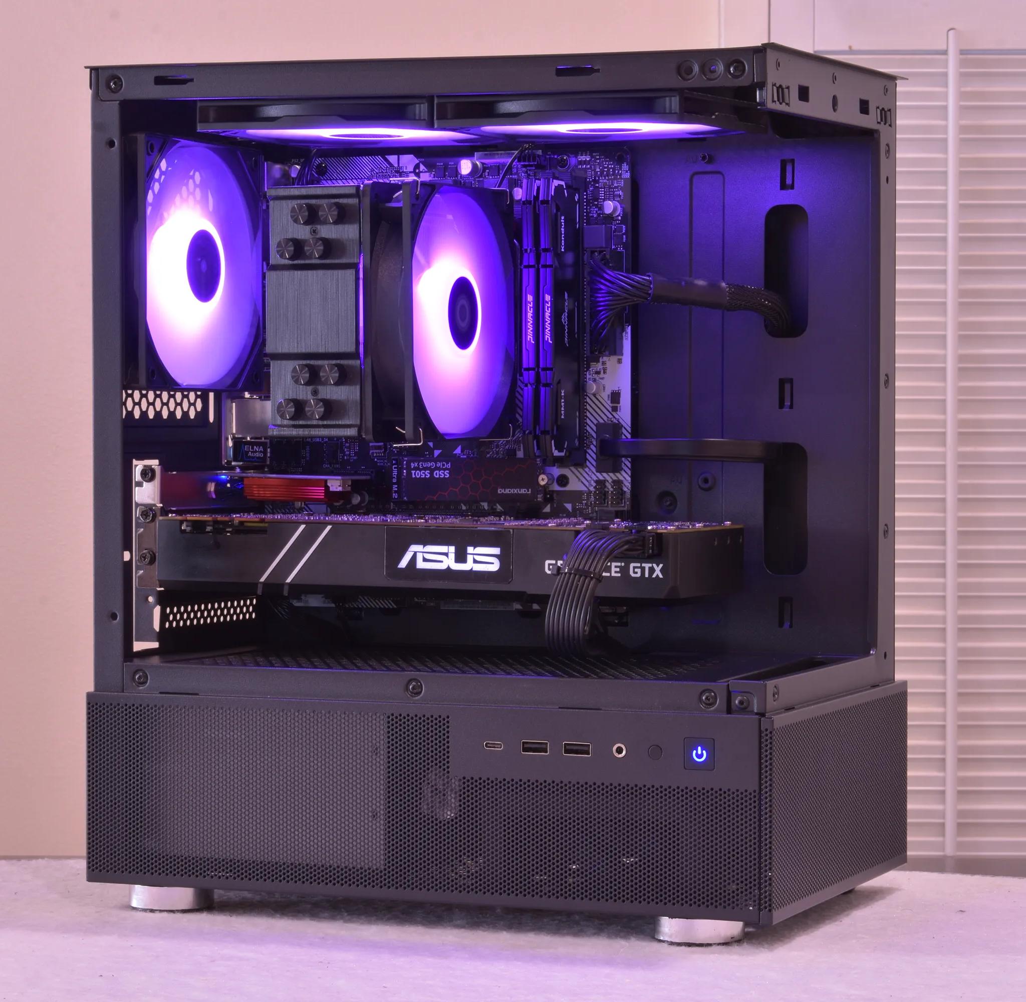 💸Budget Gamer💸 Ryzen 5 3600 | GTX 1080ti 11GB | 16GB DDR4 | 1TB nVME SSD | RGB | Black Win11+Wifi