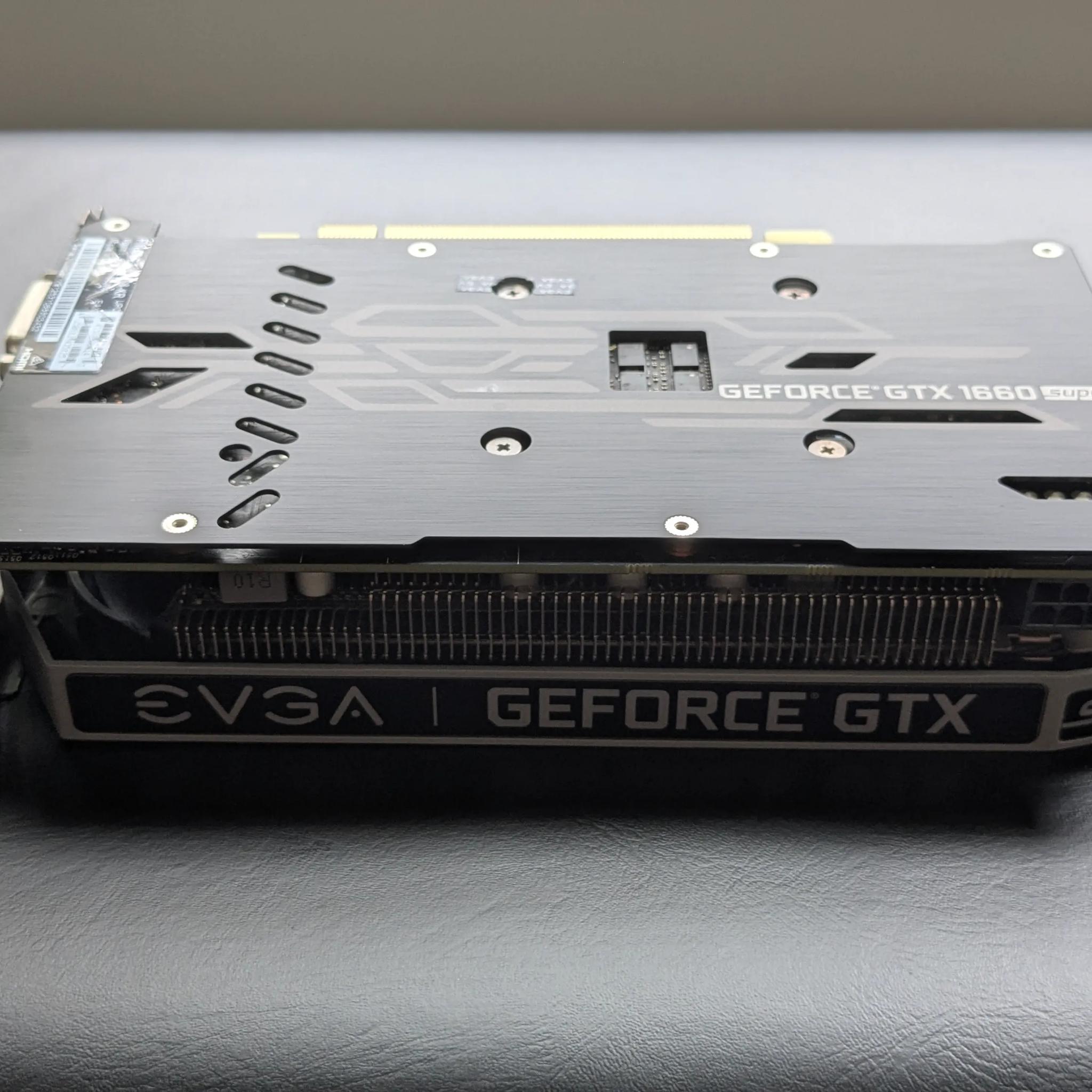 EVGA GTX 1660 SUPER 🦸
