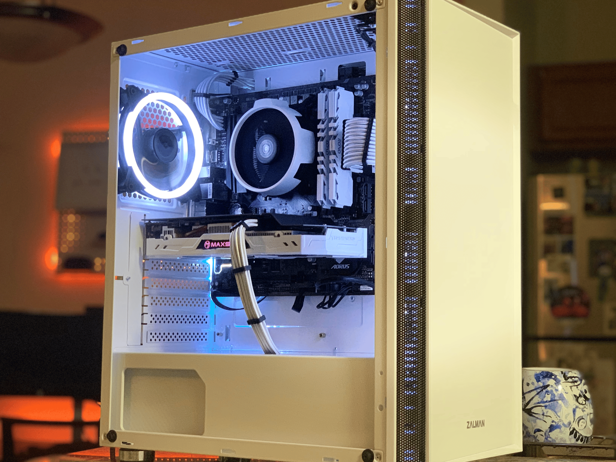 Mid Range White Gaming PC (Ryzen 5 3600+ GTX 1660 Super)