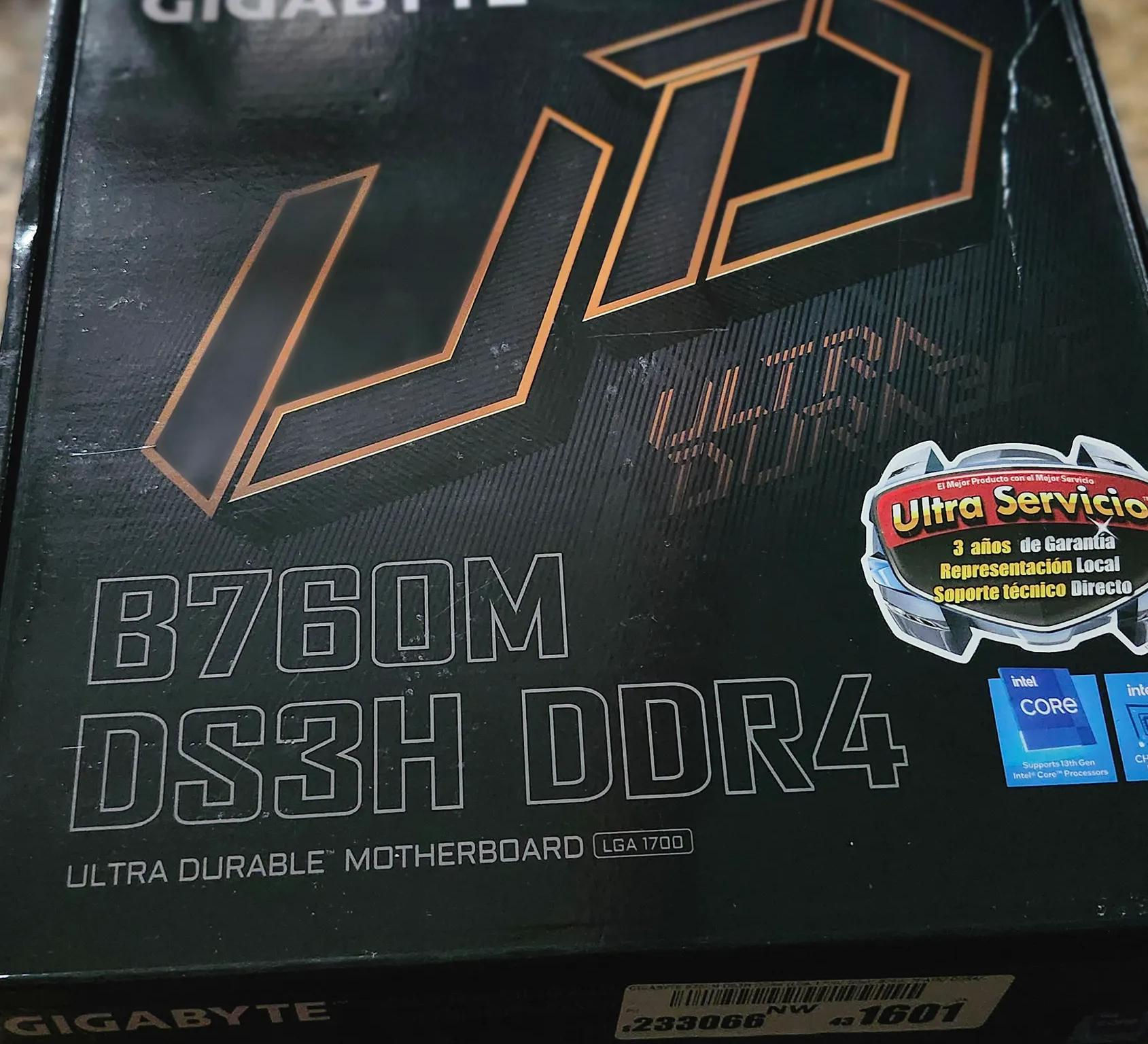 i3 12100F+B760M DS3H+PNY 2x16GB XLR8 RGB (CPU+Motherboard+Ram Combo)