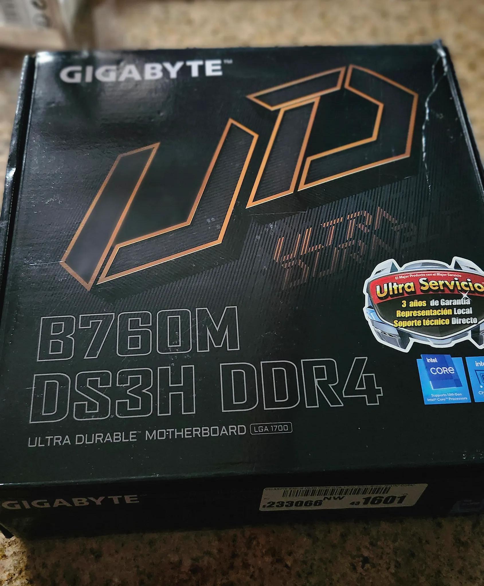 i3 12100F+B760M DS3H+PNY 2x16GB XLR8 RGB (CPU+Motherboard+Ram Combo)