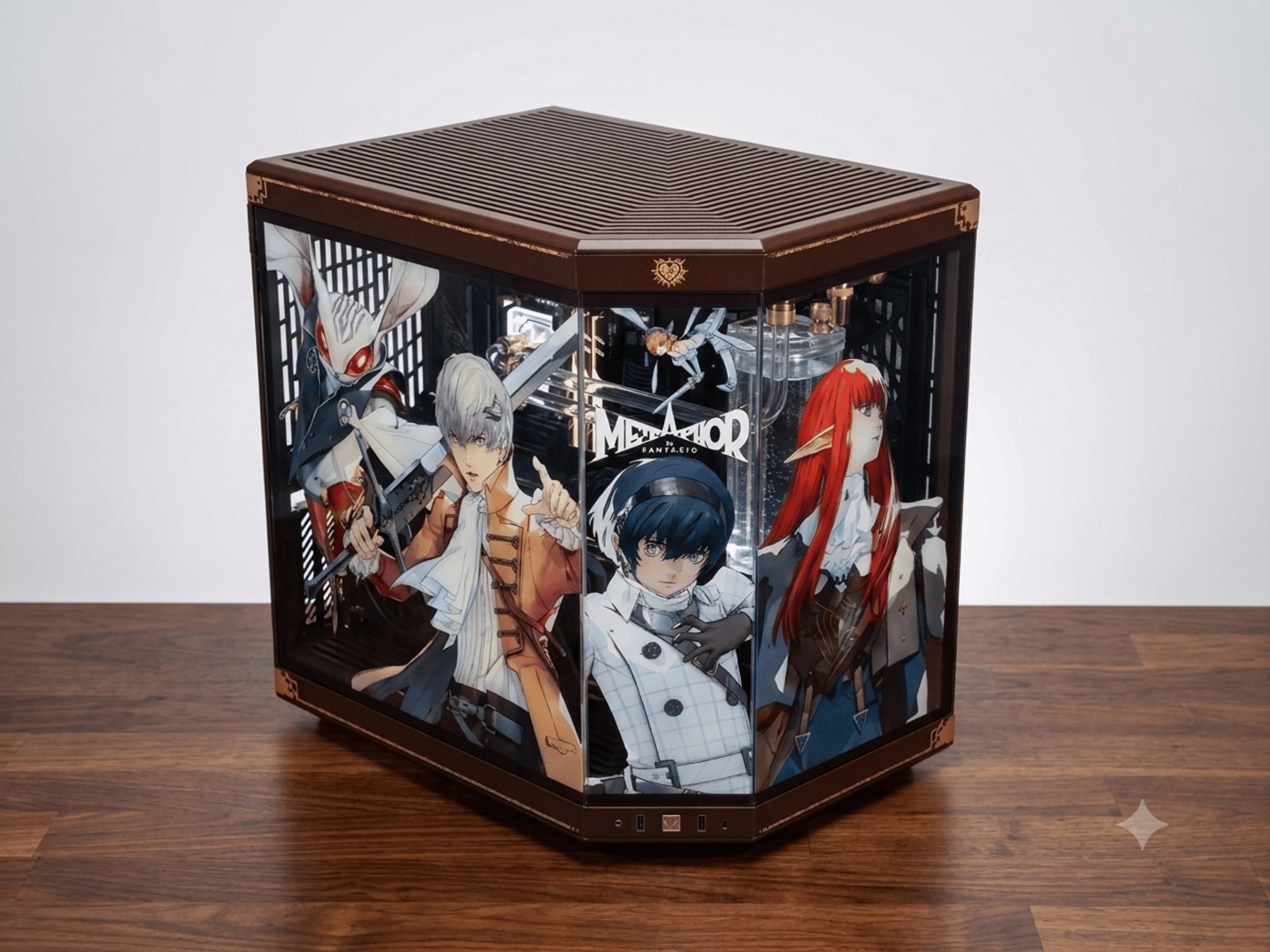 Metaphor Re:Fantazio Hyte Y70 + No Compromise Gaming Beast 9070XT 7600X3D 32GB DDR5 2TB NVMe