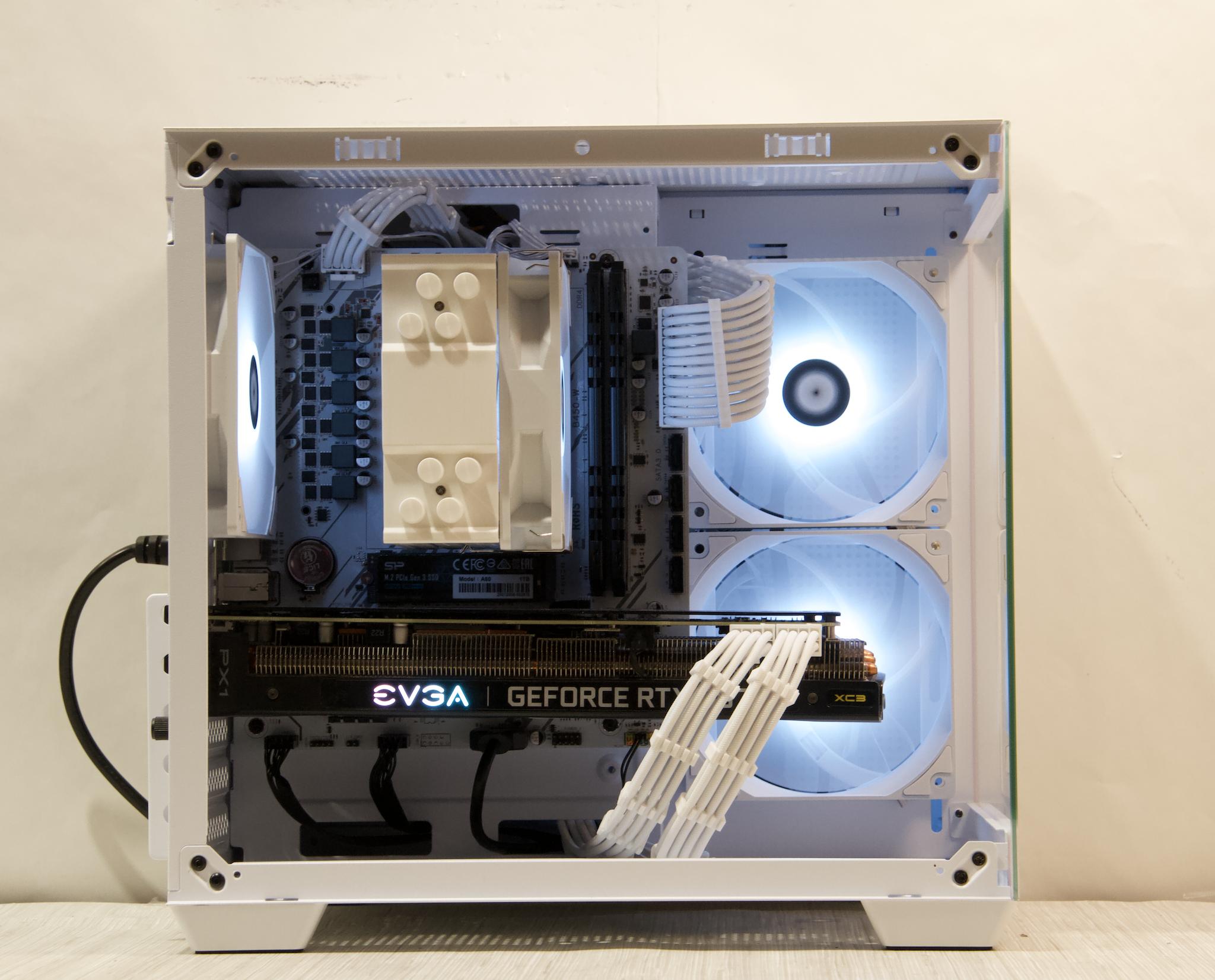 RTX 3070, Ryzen 5 5500, 16GB DDR4, 1TB NVMe SSD, WiFi, Windows 11 Pro - Custom Gaming PC