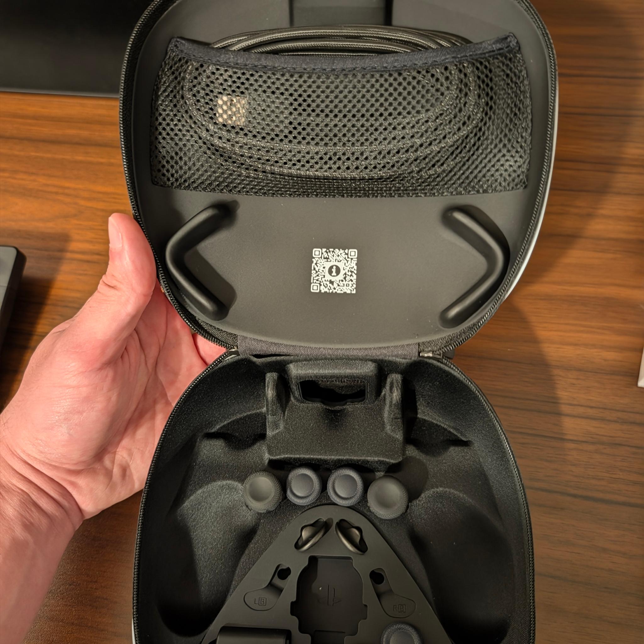 PlayStation dualsense edge controller with extra accessories and upgrades!