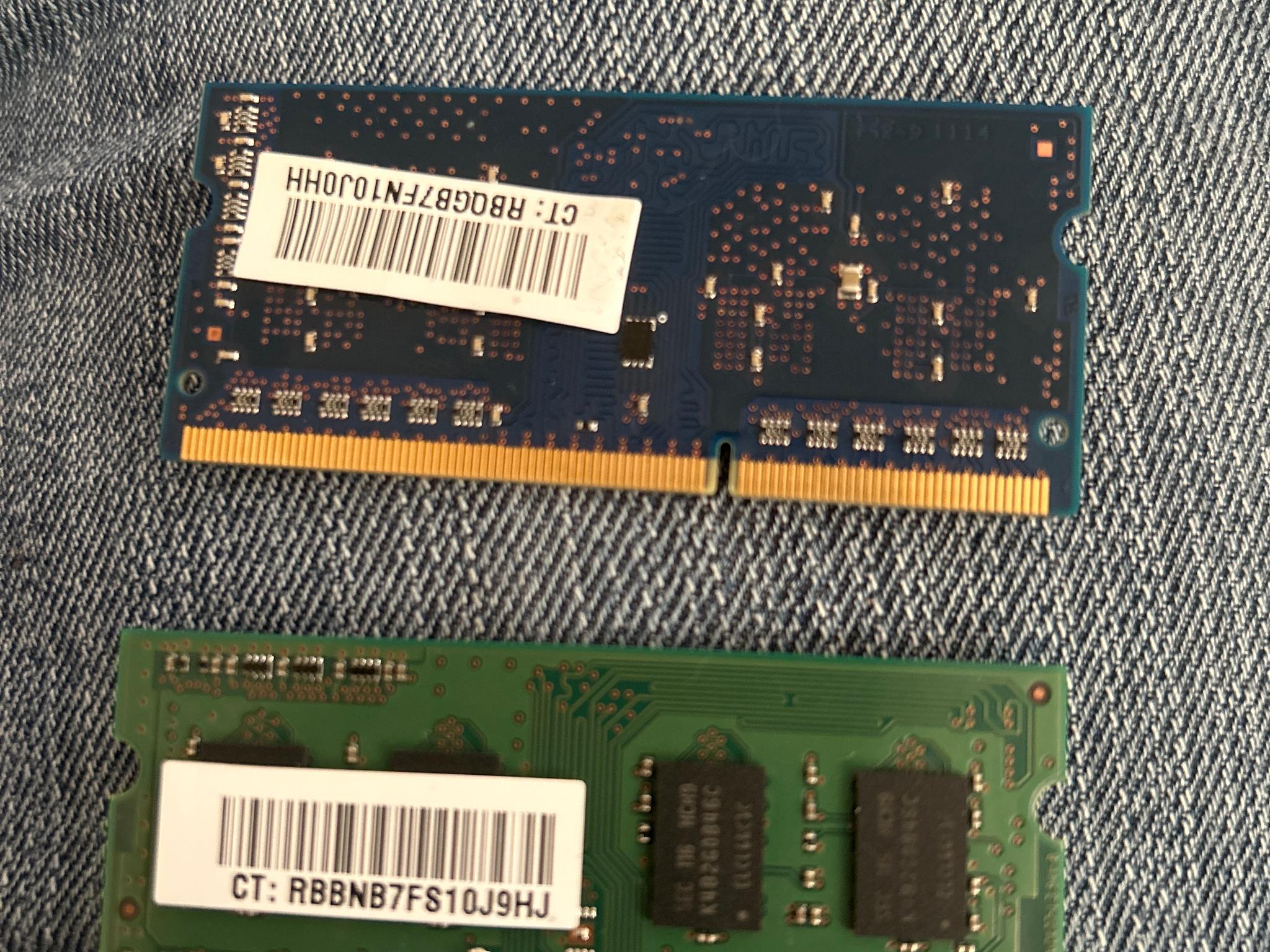 3GB Laptop Ram