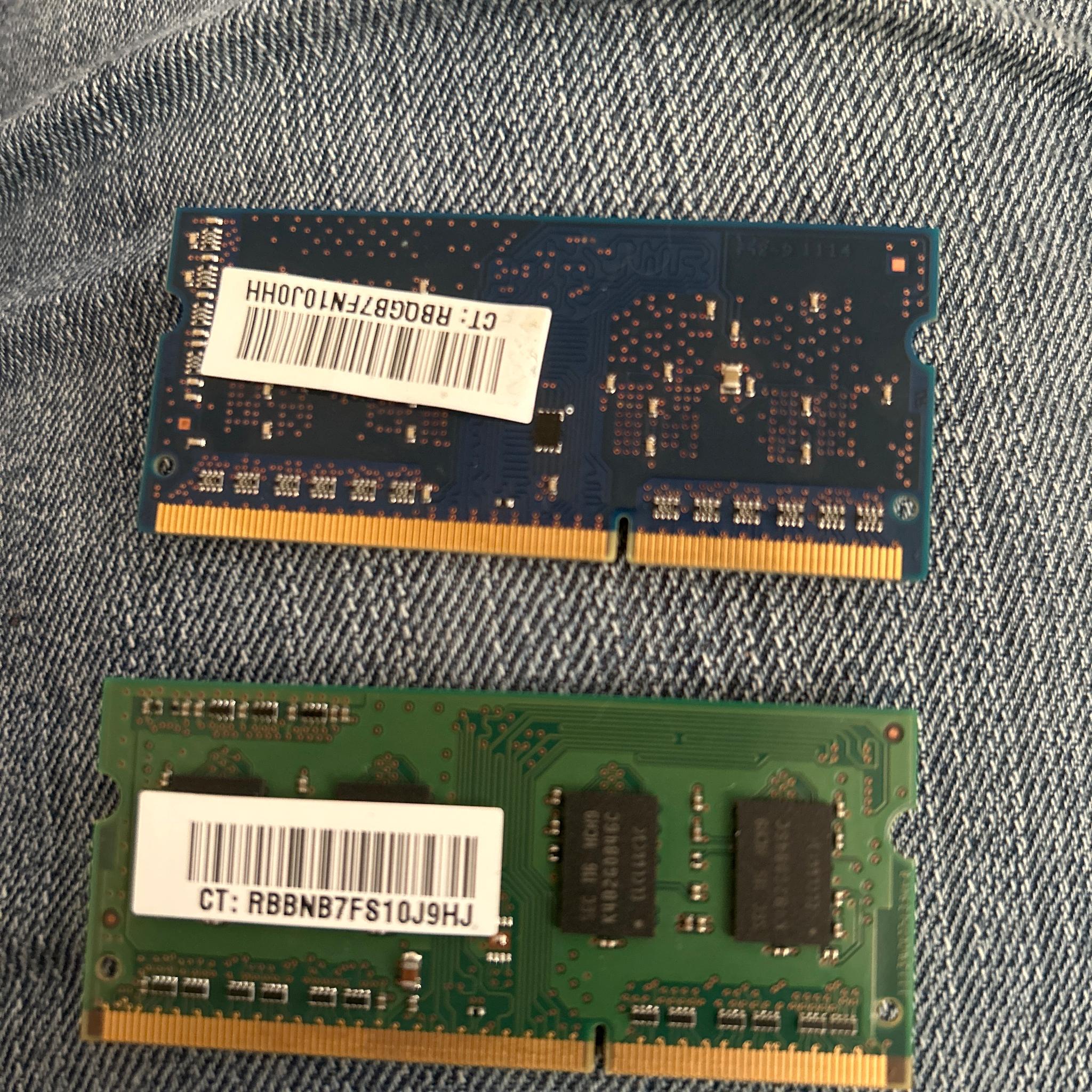 3GB Laptop Ram