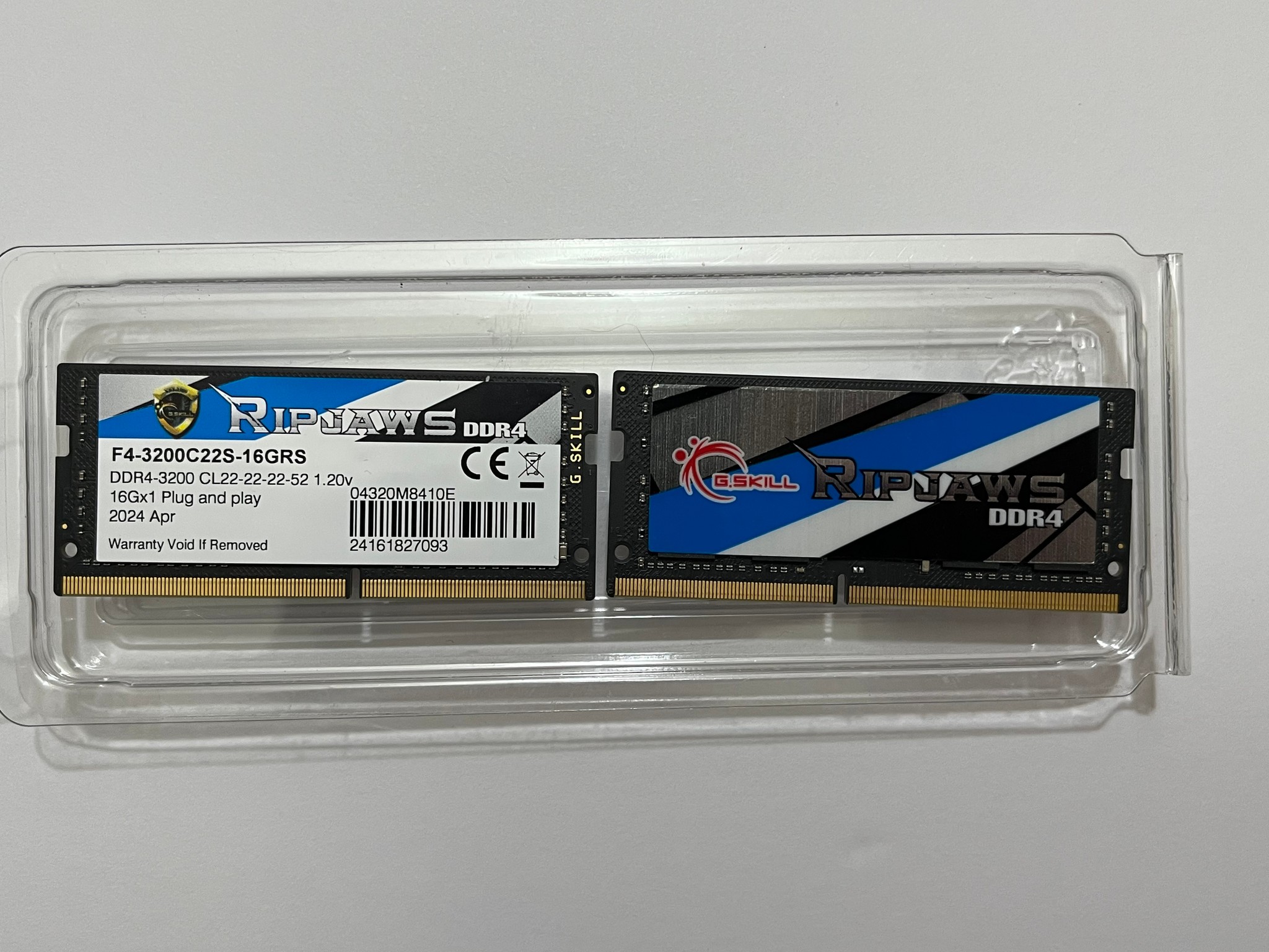 LAPTOP MEMORY- SODIMM DDR4 3200MHZ G.SKILL RAM
