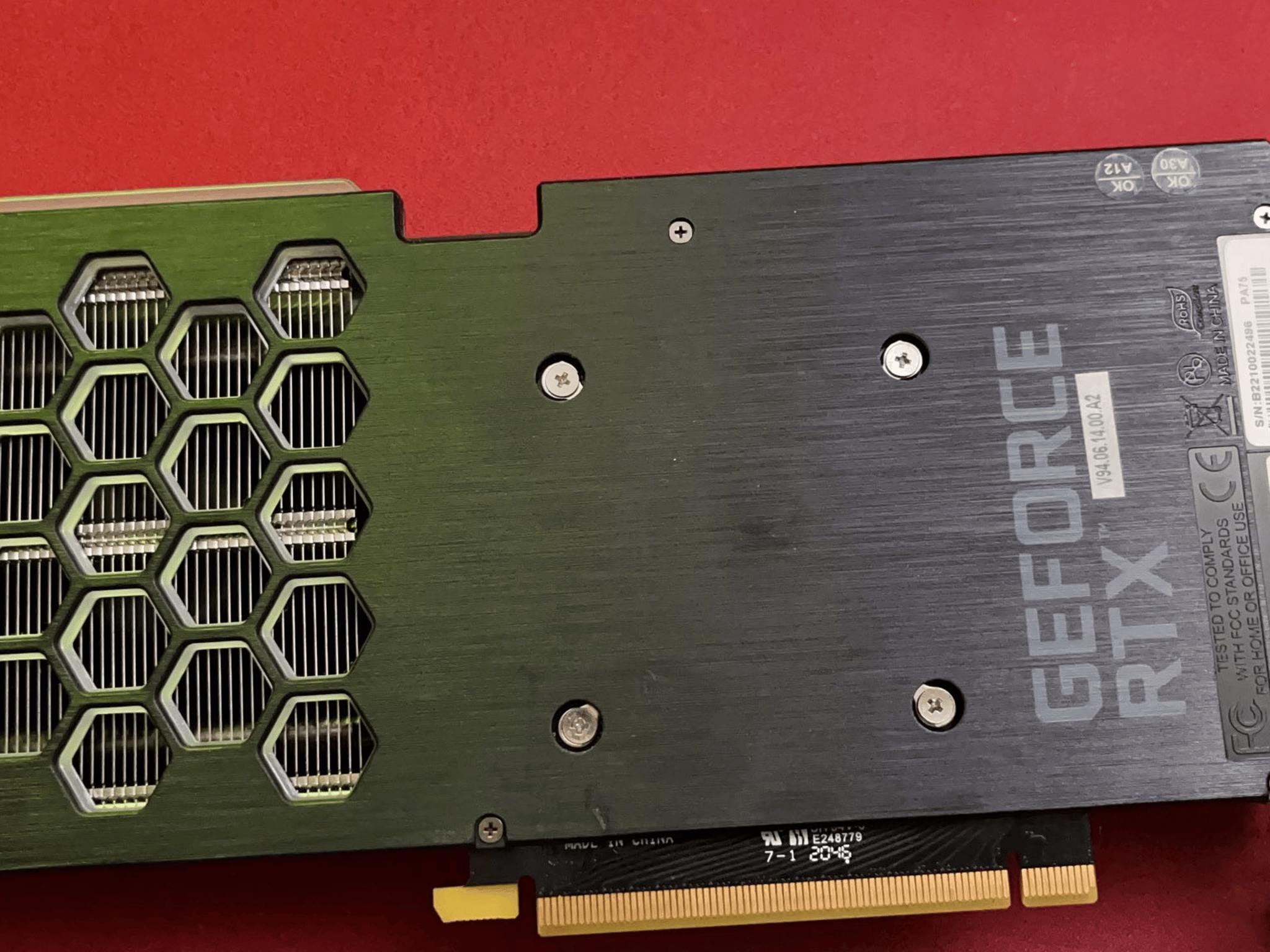 PNY XLR8 3060 LHR GPU