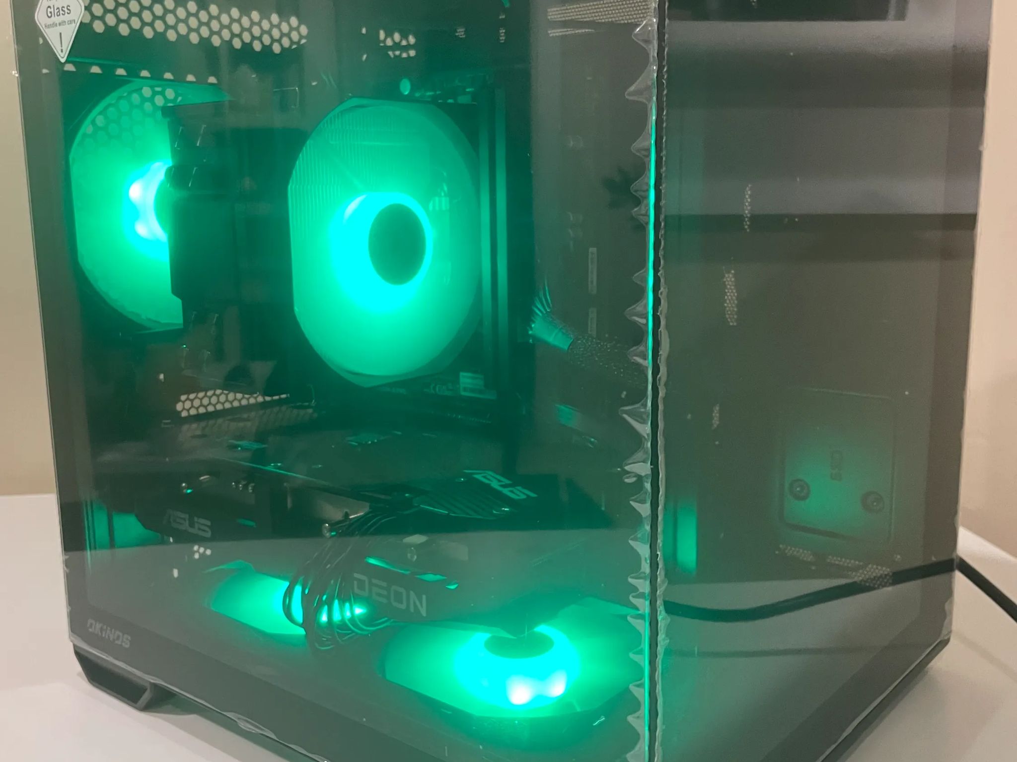 All-Black RGB Gaming PC – Ryzen 5 3600 / RX 6600