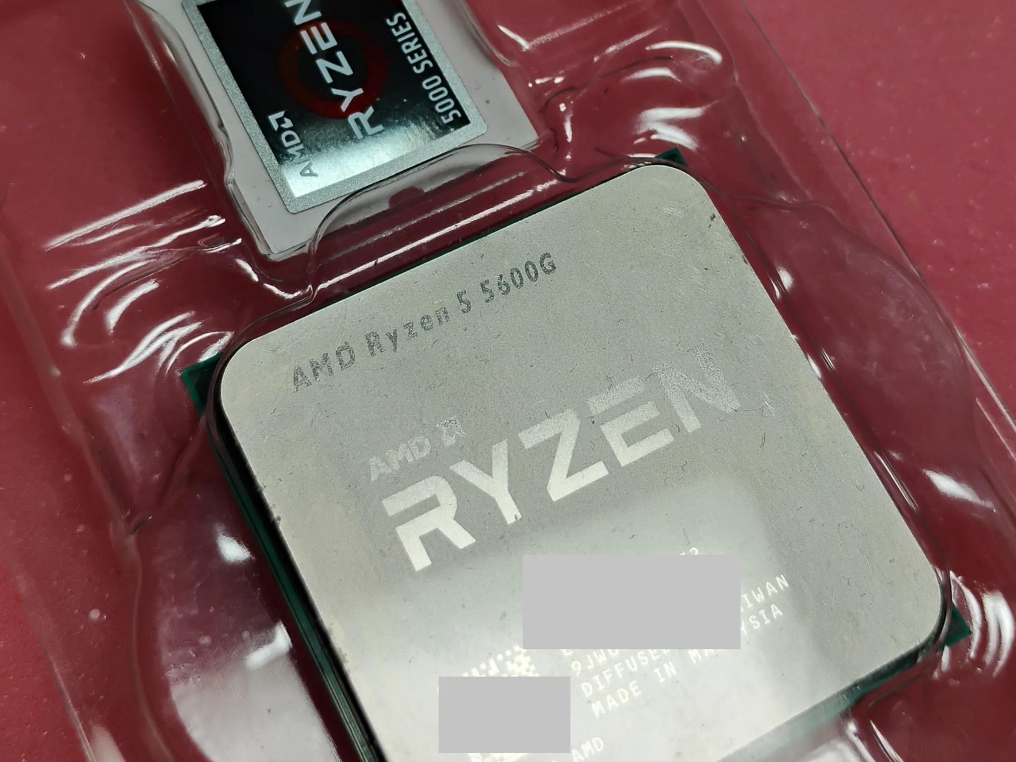 AMD Ryzen 5 5600G Processor - Integrated Graphics - Thoroughly Tested - Very Good - 6C 12T AMD CPU