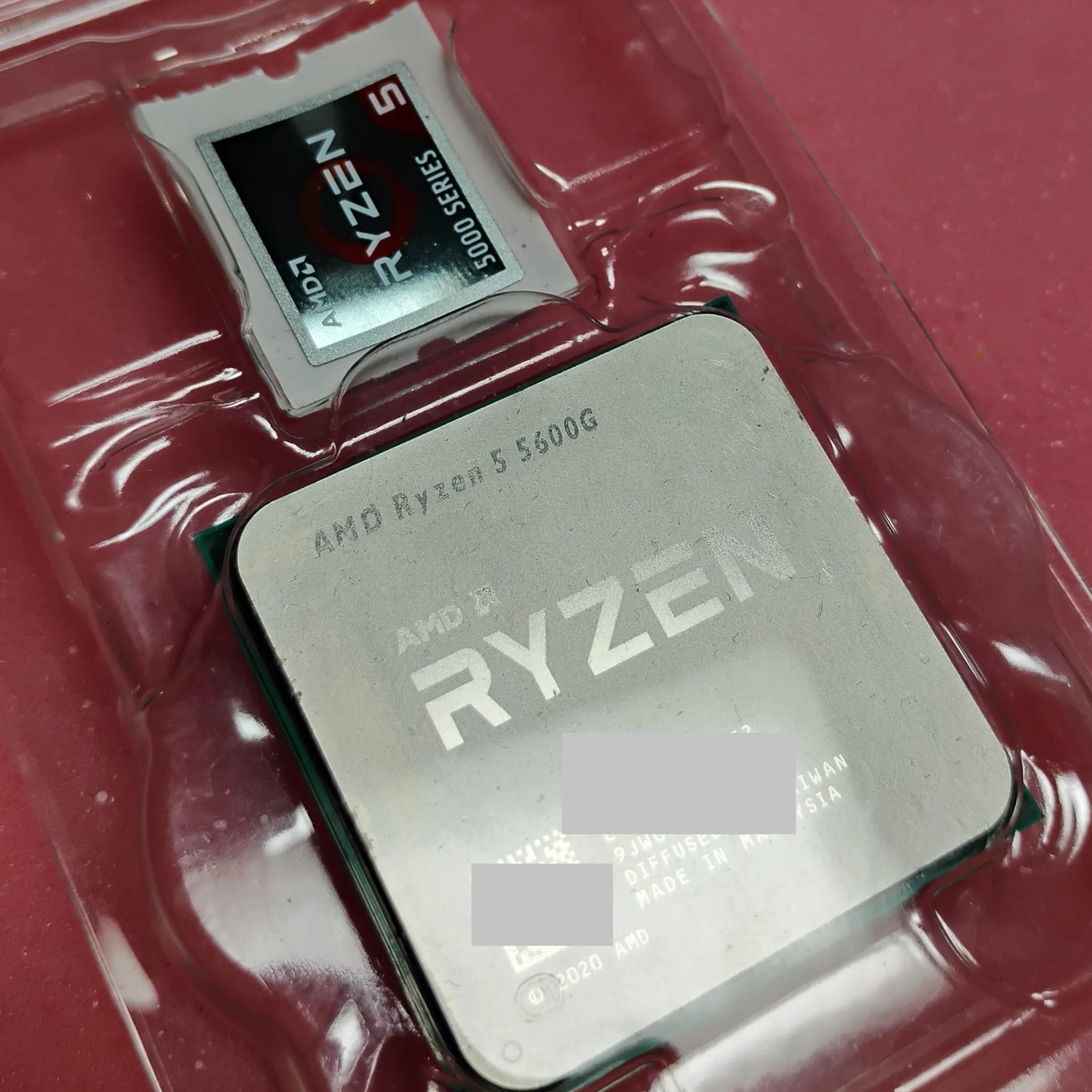 AMD Ryzen 5 5600G Processor - Integrated Graphics - Thoroughly Tested - Very Good - 6C 12T AMD CPU