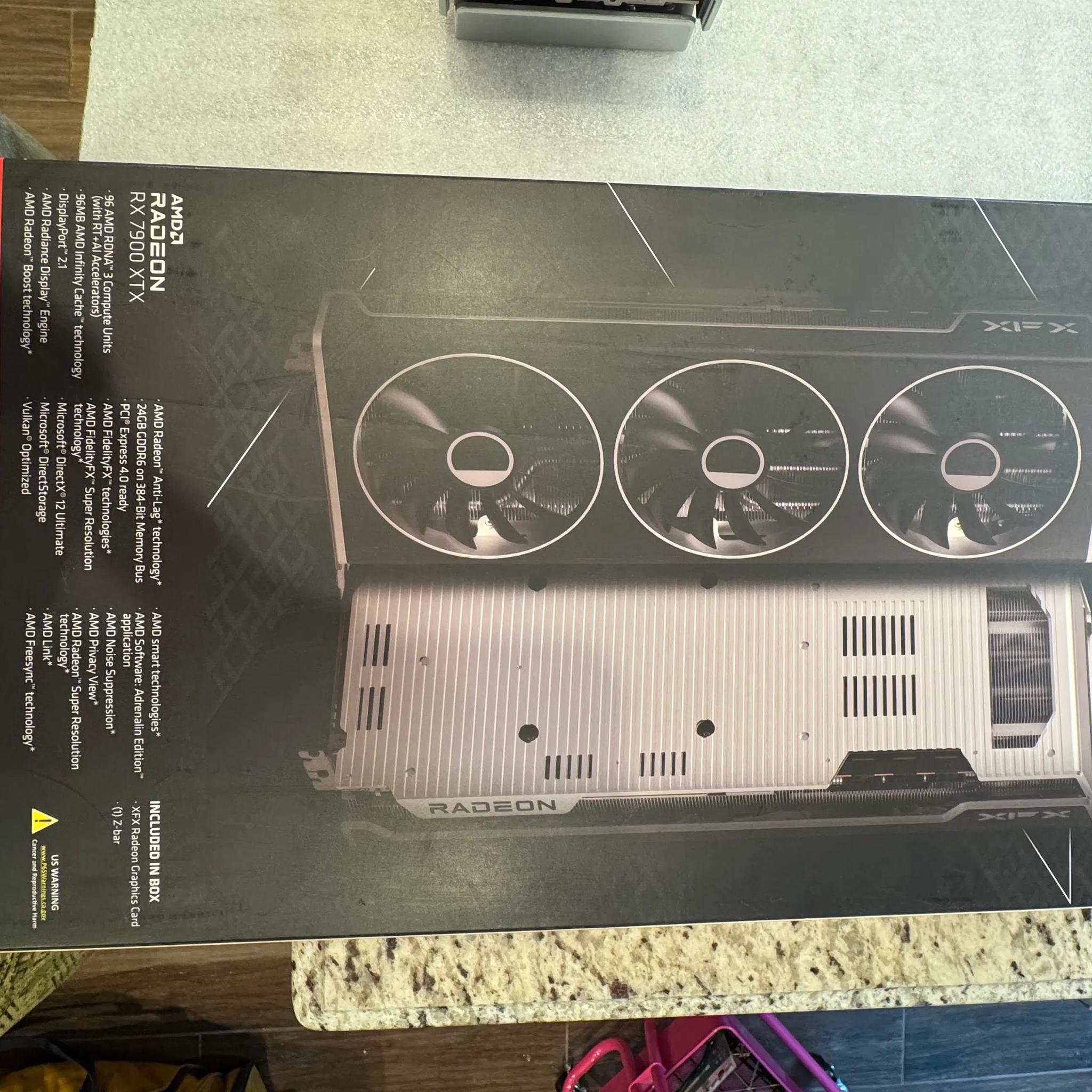 XFX SPEEDSTER MERC 310 AMD Radeon™ RX 7900 XTX Black Edition