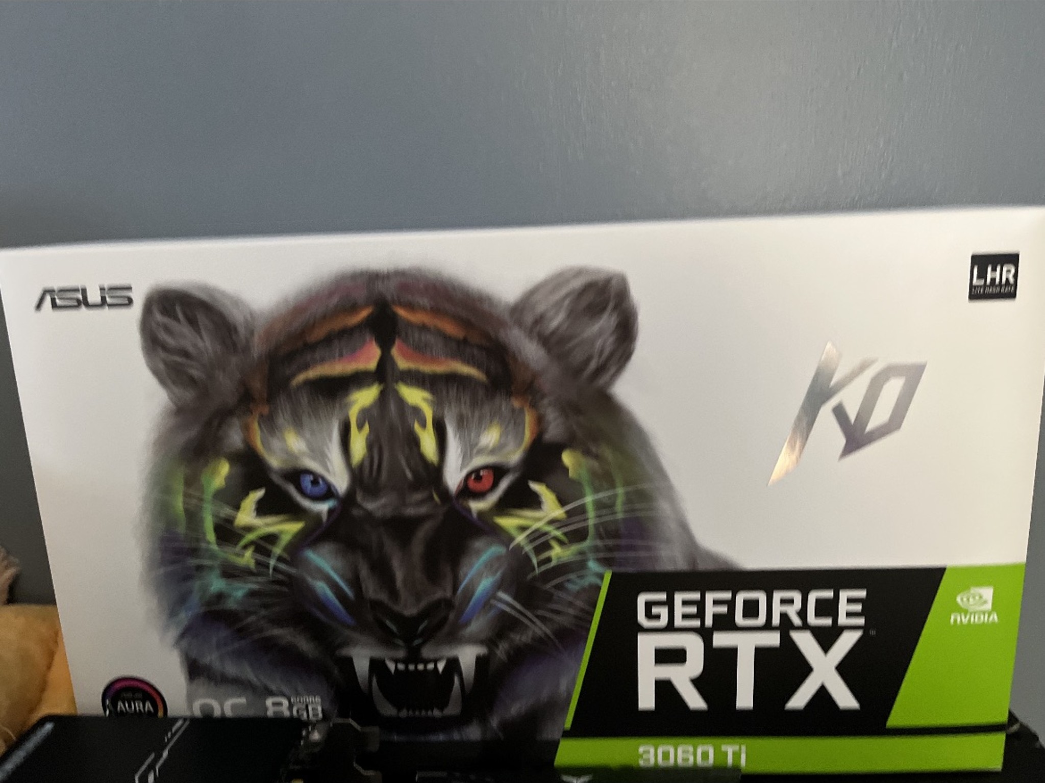ASUS KO NVIDIA GeForce RTX 3060 Ti V2 OC Edition 8GB GDDR6 Gaming Graphics Card- PCIe 4.0, 8GB GDDR6