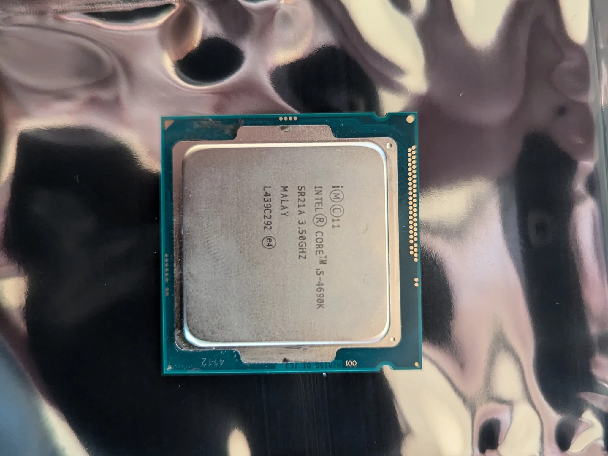 USED Intel i5 4690K CPU - 4 Cores - LGA 1150/H3