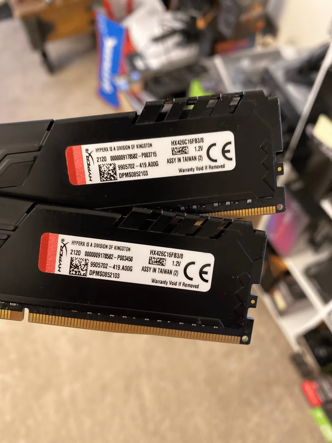 HyperX Fury 16GB (2 x 8GB) 2666MHz CL16 DDR4
