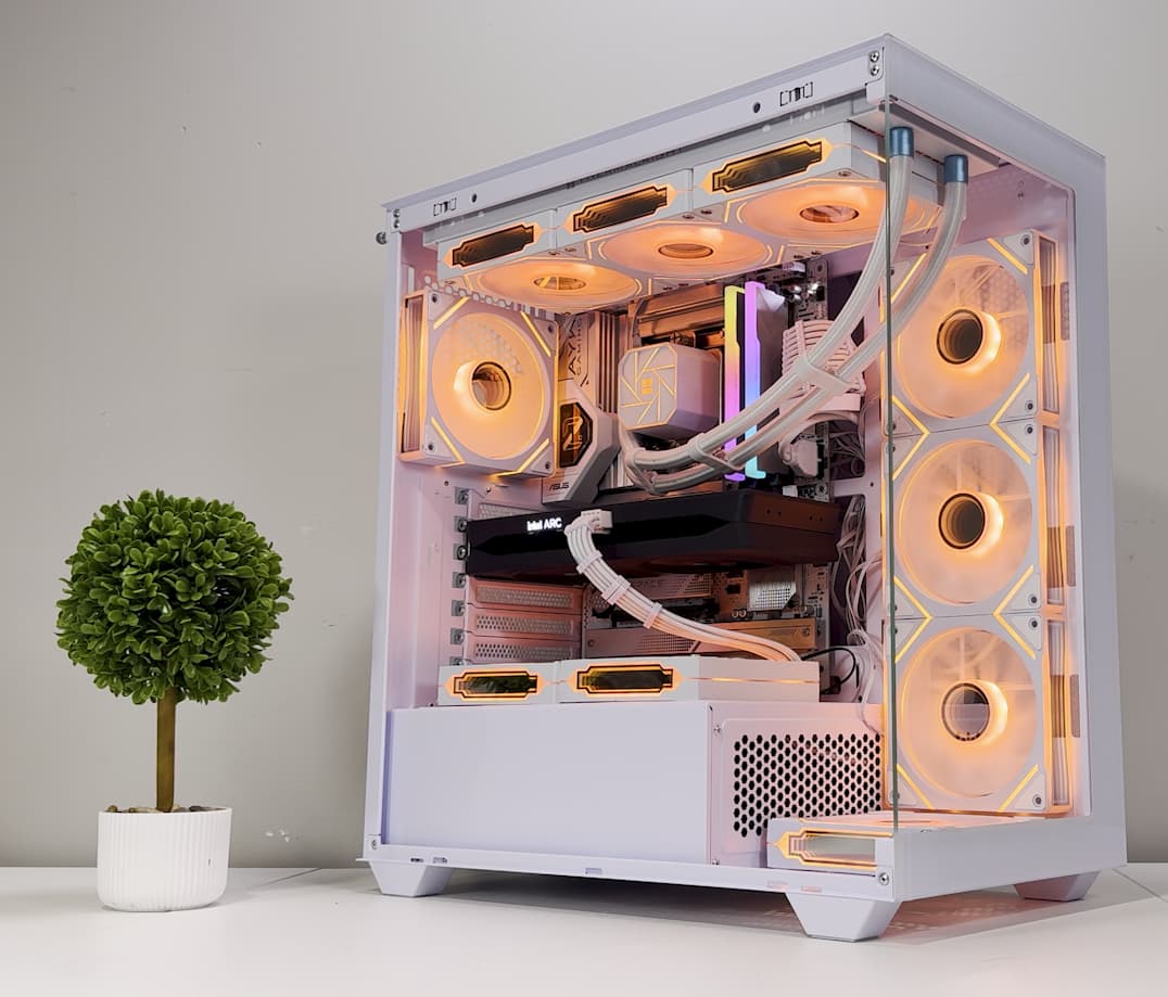B580 | Intel Ultra 265K | 32GB DDR5 | 1TB SSD | 850W Gold PSU | ARGB Fans | Windows 11