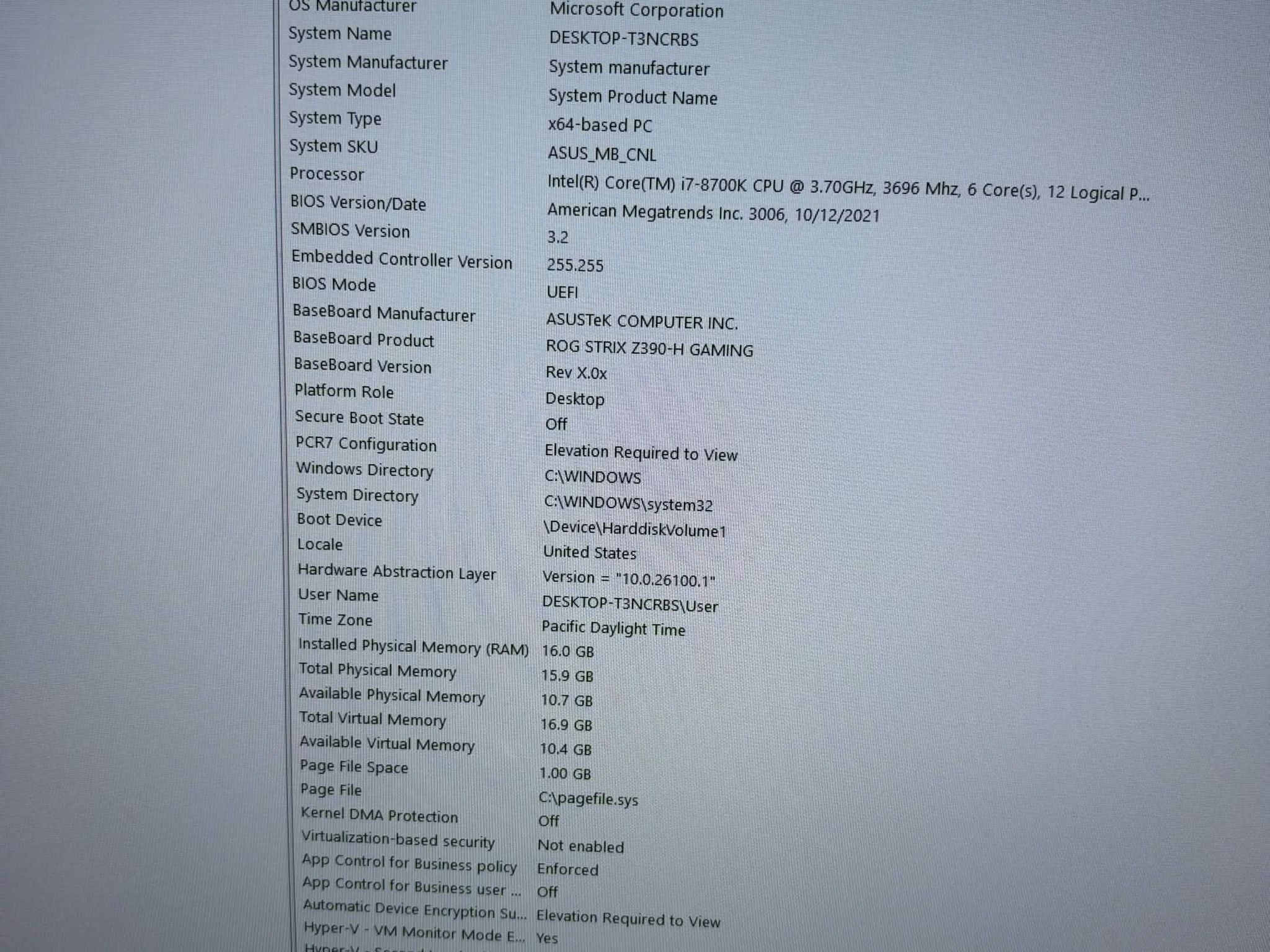 GeForce RTX 3070 Custom Gaming PC - Core i7-8700K