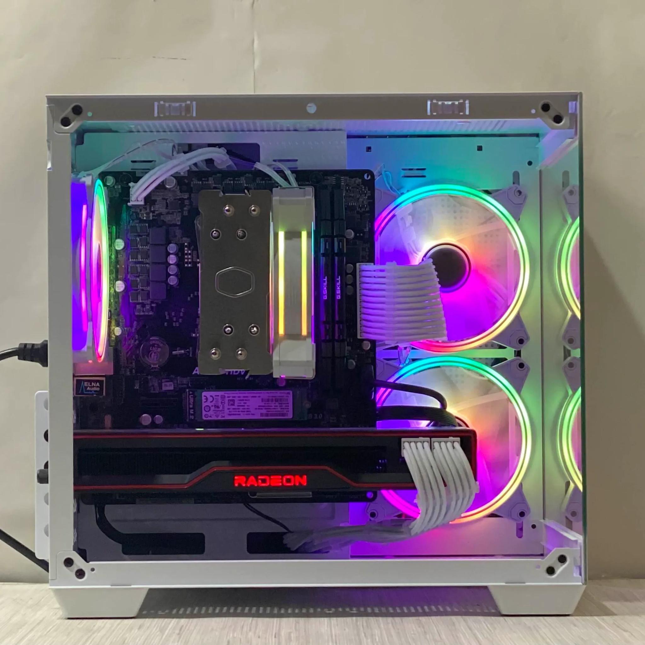 RX 6800, Ryzen 5 5600, 32GB DDR4, 1TB NVMe SSD, WiFi - Gaming PC
