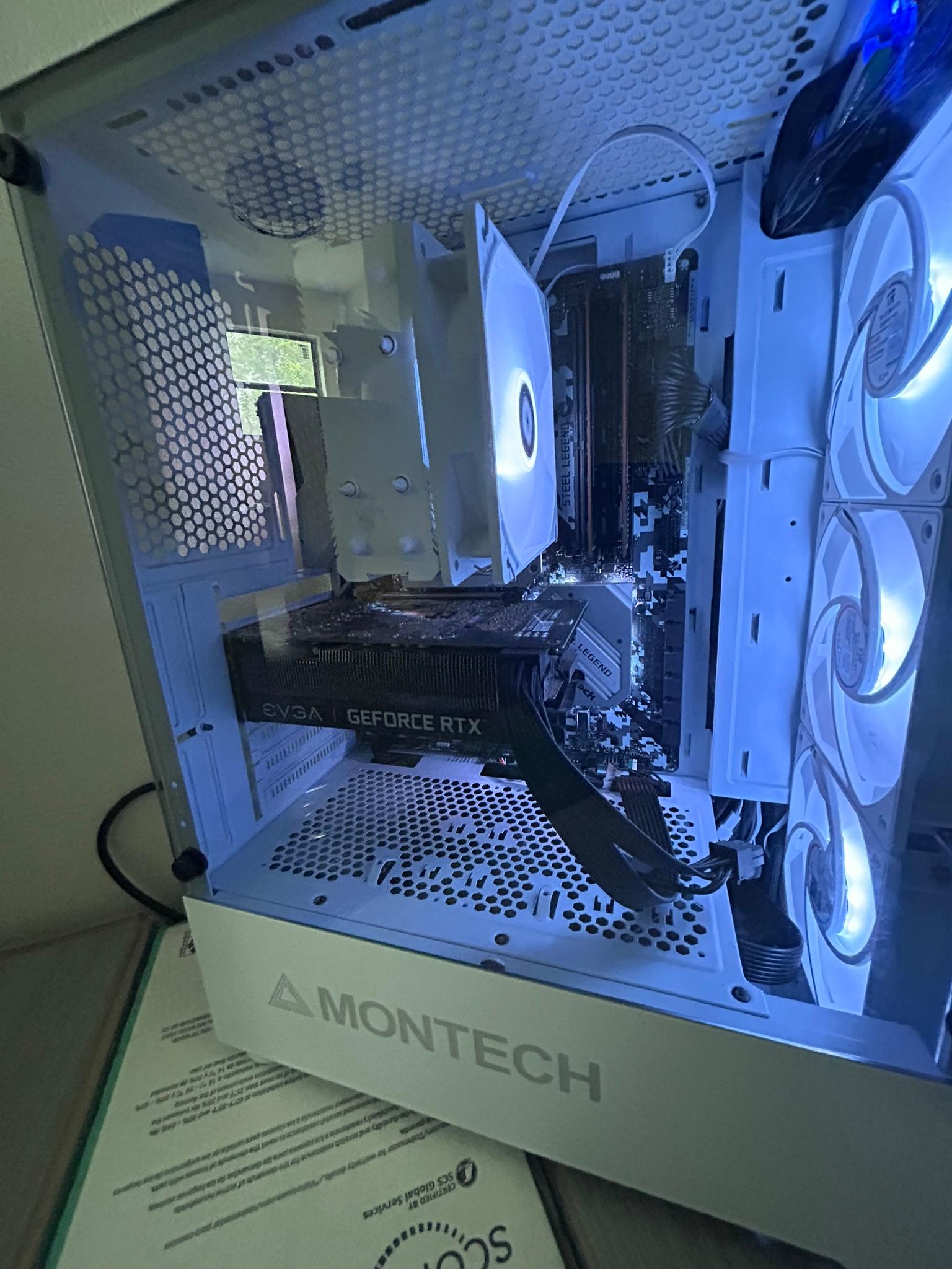 ❄️Snow|| Mid Tier Gaming PC⚔️ RTX 2060 6GB ⚔ Ryzen 2200g⚔️16GB DDR4 ⚔️1TB