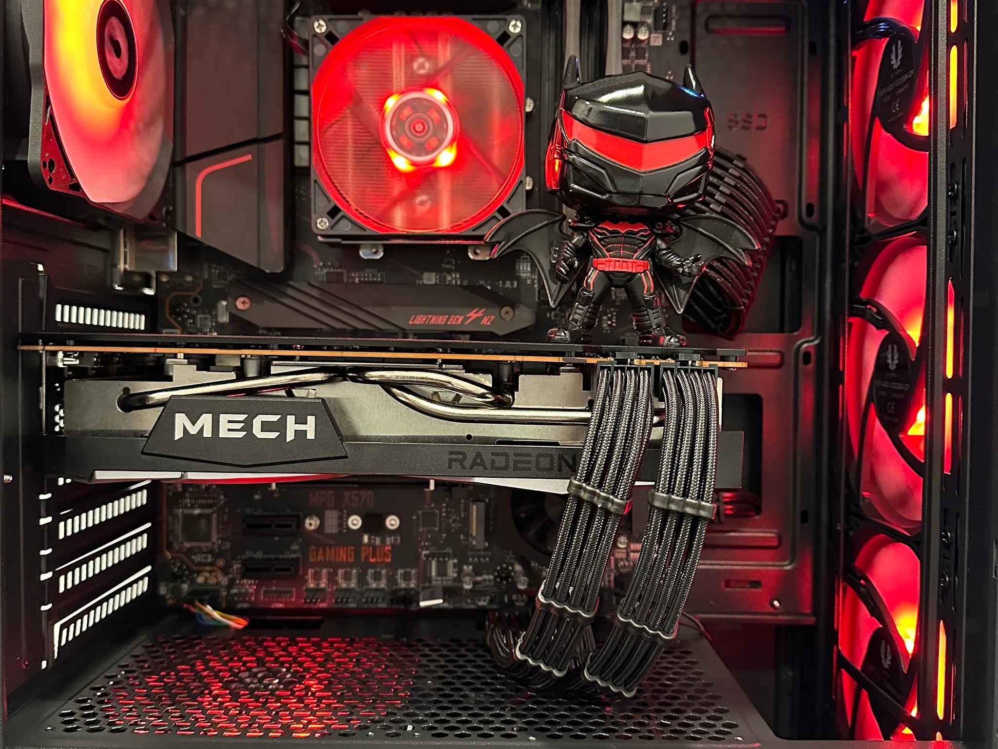 🦇🔴HellBat 🦇🔴||Gaming PC-Ryzen 5 5600 6-Core -AMD RX 6750 XT 8GB-1TB NVME SSD-16GB DDR4 RAM