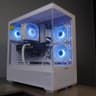 🤍 ARCTIC BEAST 🤍 1440p/1080p GAMING MACHINE 💚RTX 3060ti 🧡 Ryzen 5 5600 | 32GB | WIFI