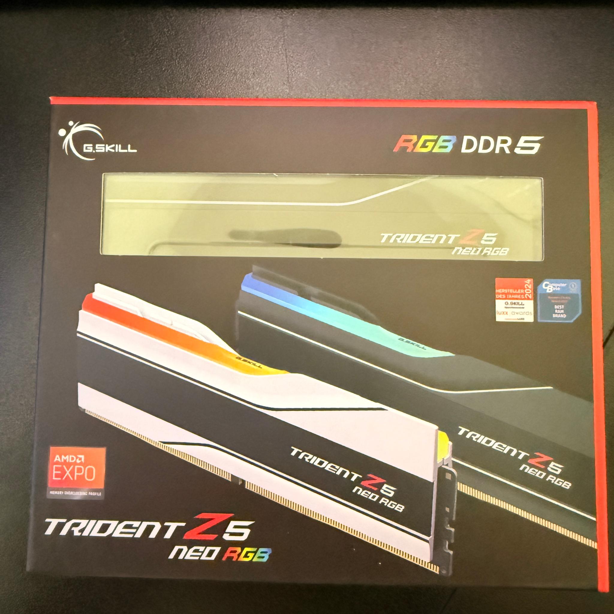 G.Skill Trident Z5 neo RGB DDR5-6000 CL26 24Gbx2