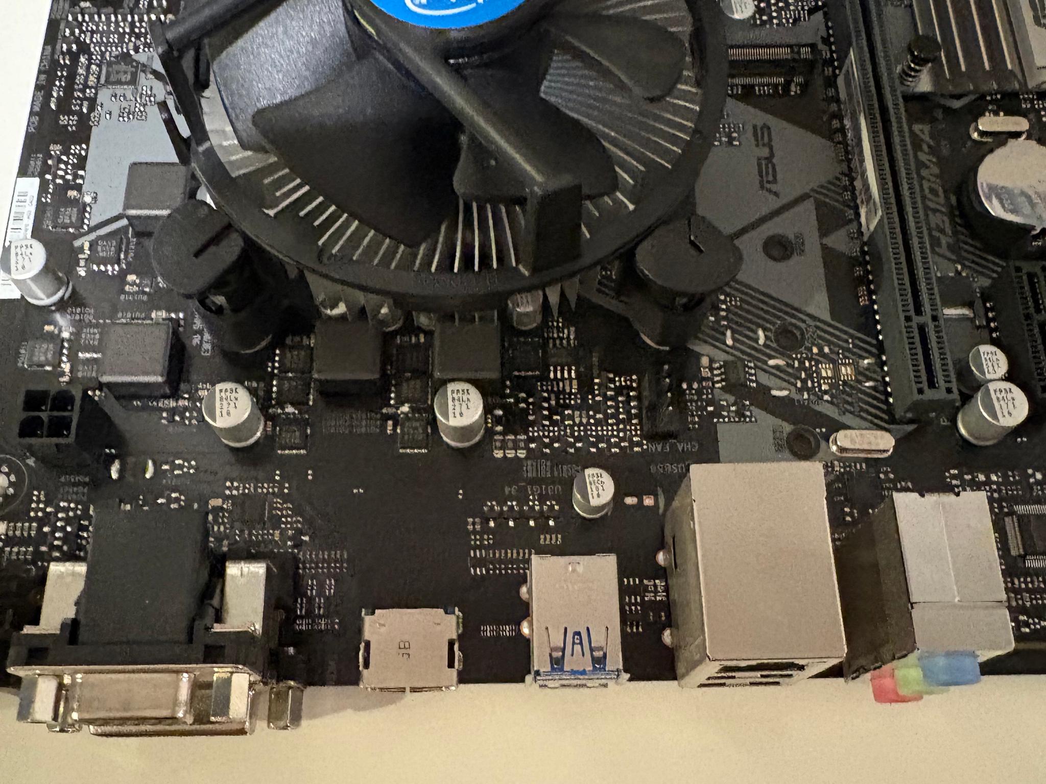 Intel Core i7 8700 Motherboard Combo (6 Cores, 12 Threads 4.5 Ghz)