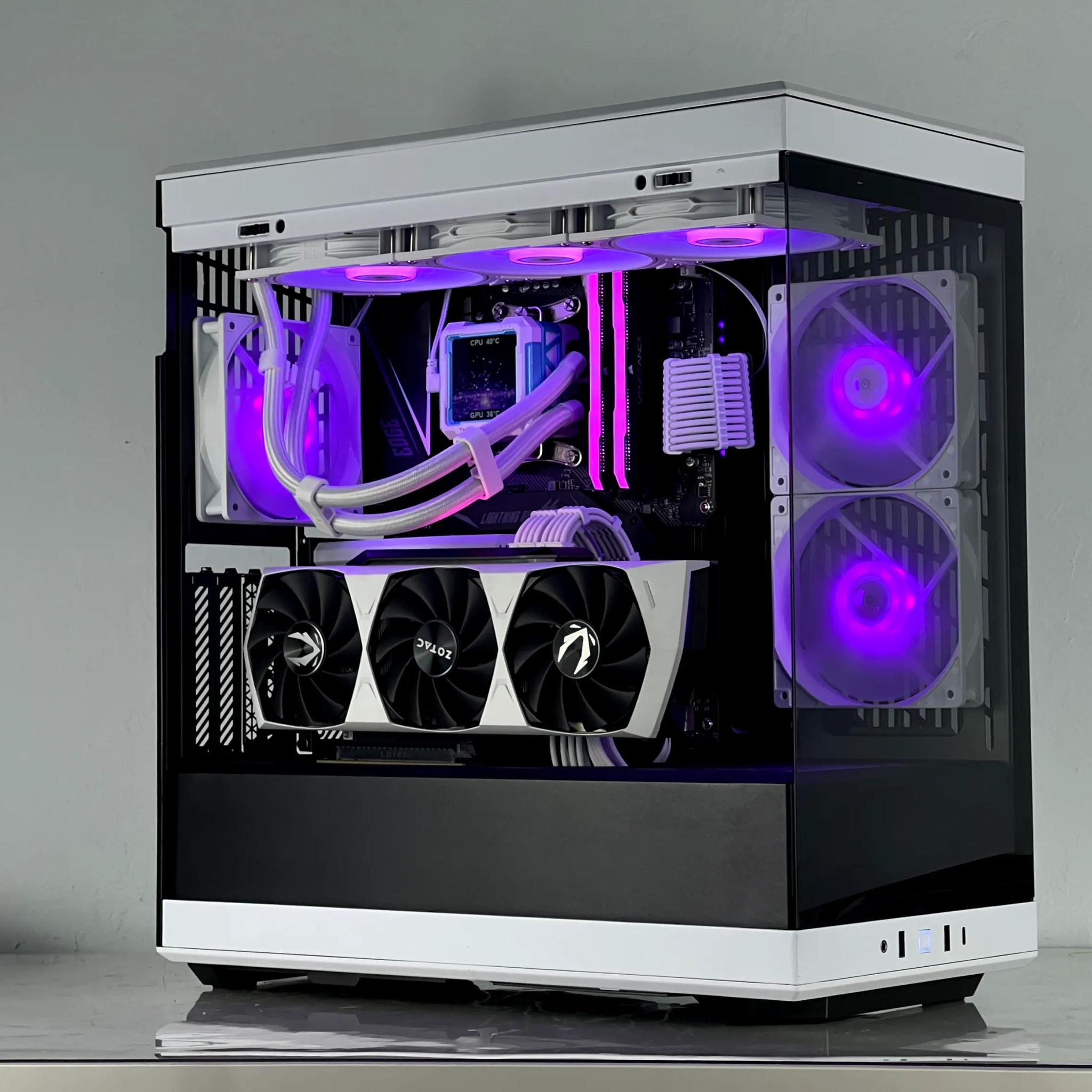 ❄️ 4K Gaming PC❄️  - RTX 3090 24GB, Ryzen 7 5700X3D, 64GB DDR4, 1TB NVMe