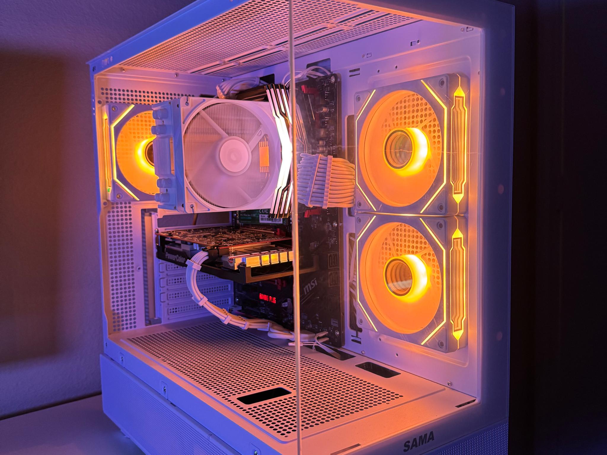Custom Build Gaming PC. AMD Ryzen 7 3700x. 5500XT 8gb Graphics Card. 16 gb Ram.