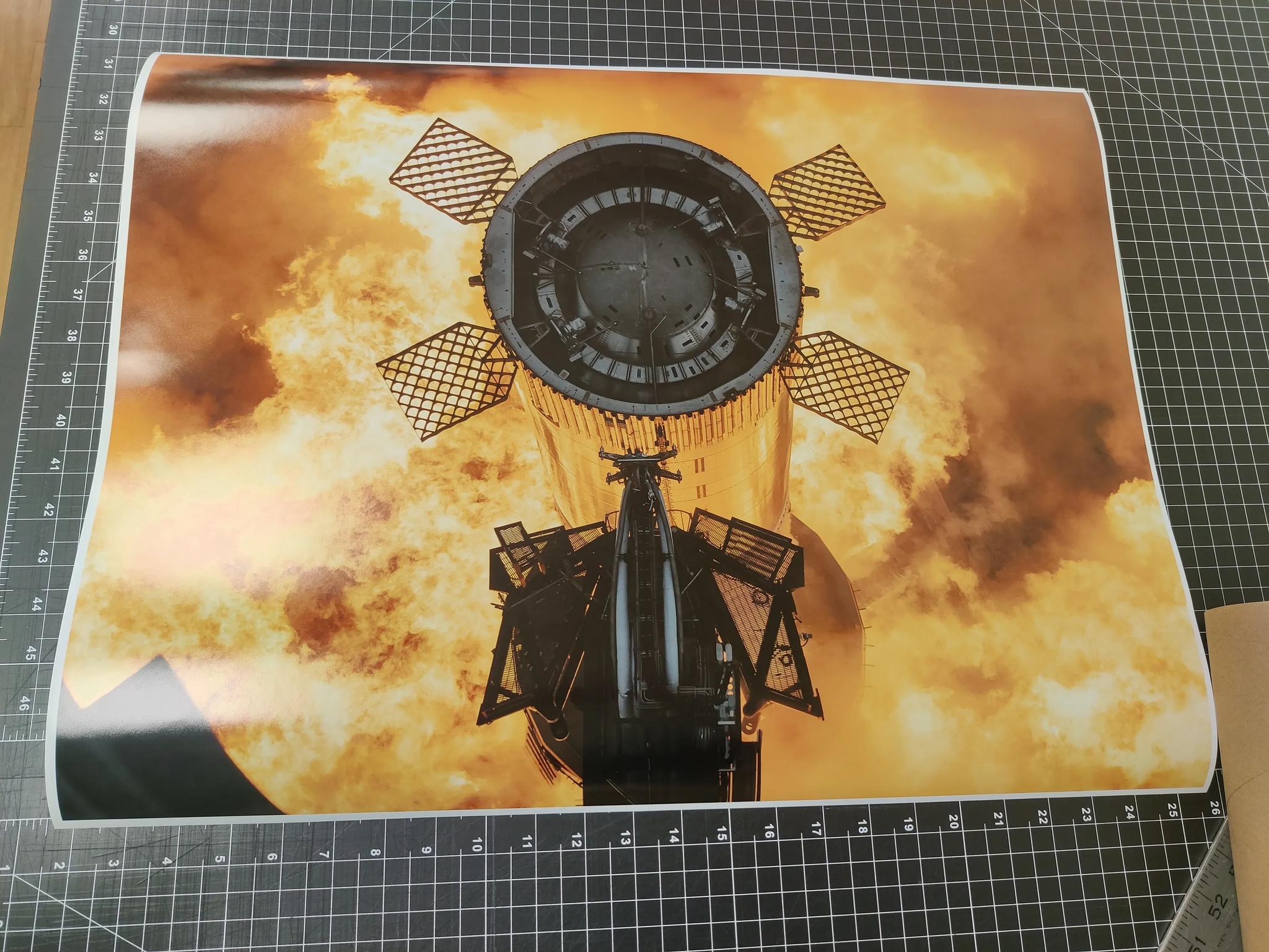 SpaceX Super Heavy 31 - 18" x 24" Photographic Print