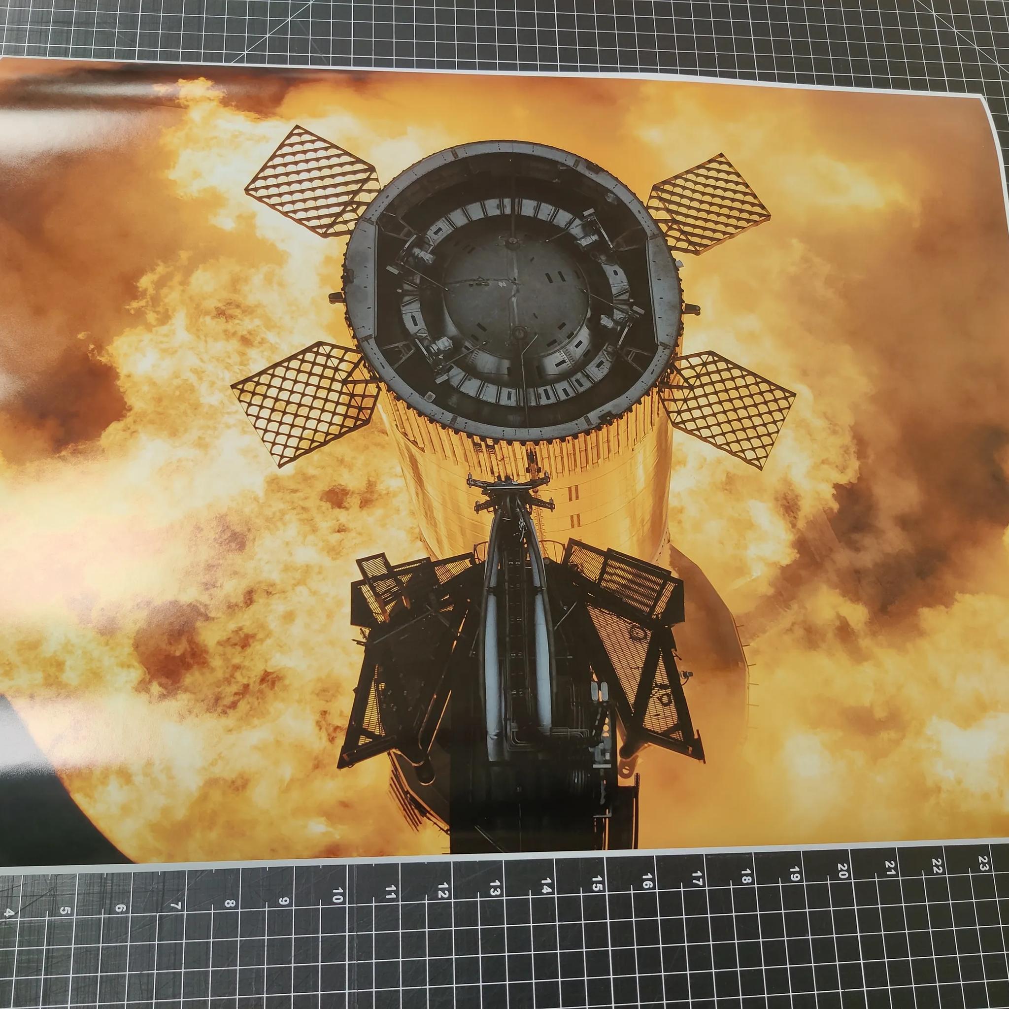 SpaceX Super Heavy 31 - 18" x 24" Photographic Print