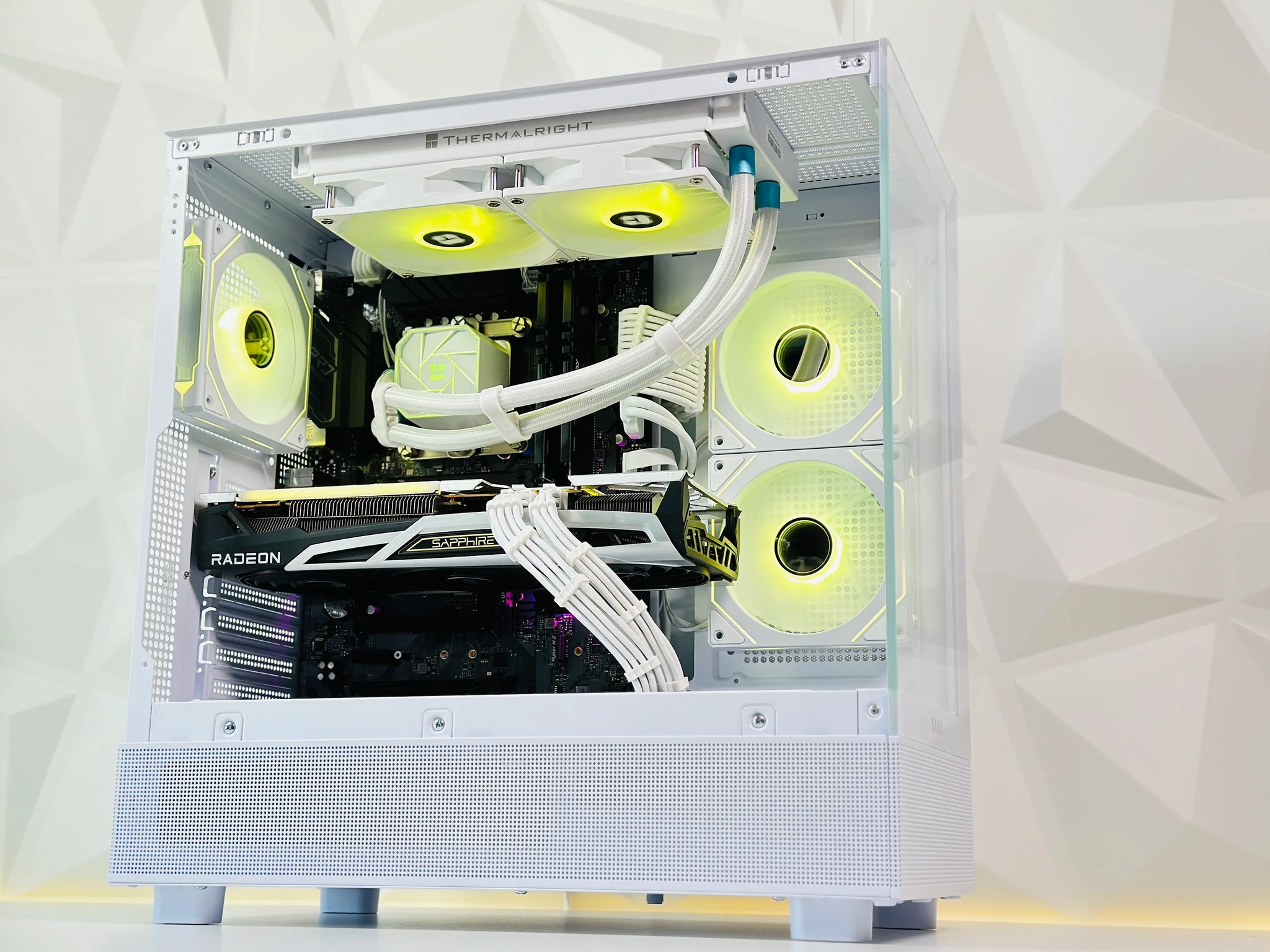 💥4️⃣➡💵|| Liquid Cooled Gaming PC🚀AMD RX 6700 XT 12GB🚀Intel i7 10700 8 core🚀32GB DDR4🚀1TB NVME
