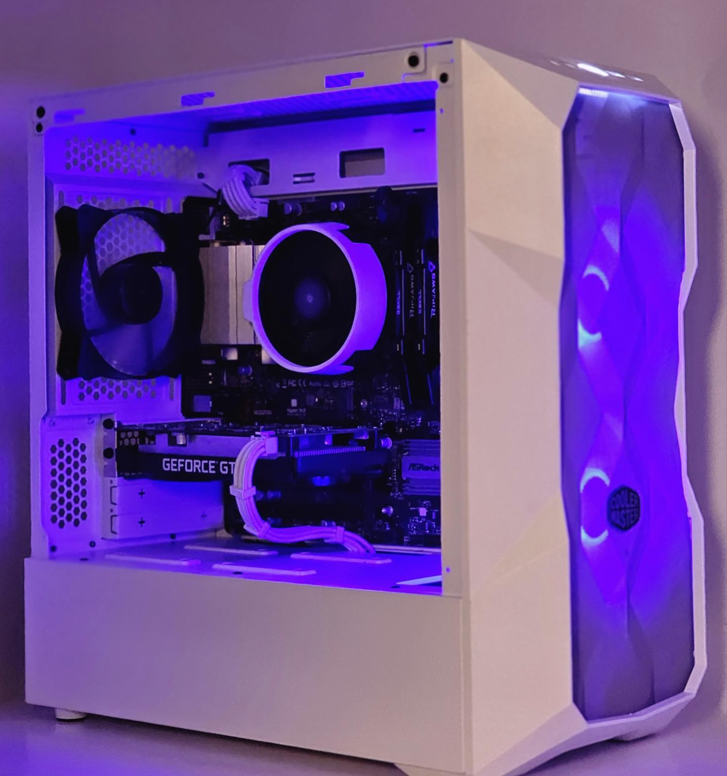BUDGET ⚫OREO BEAST🥛GAMING PC | RYZEN 5 3600 | NVIDIA 1650 | 16GB | 1TB | WIN 11 | WIFI/BT