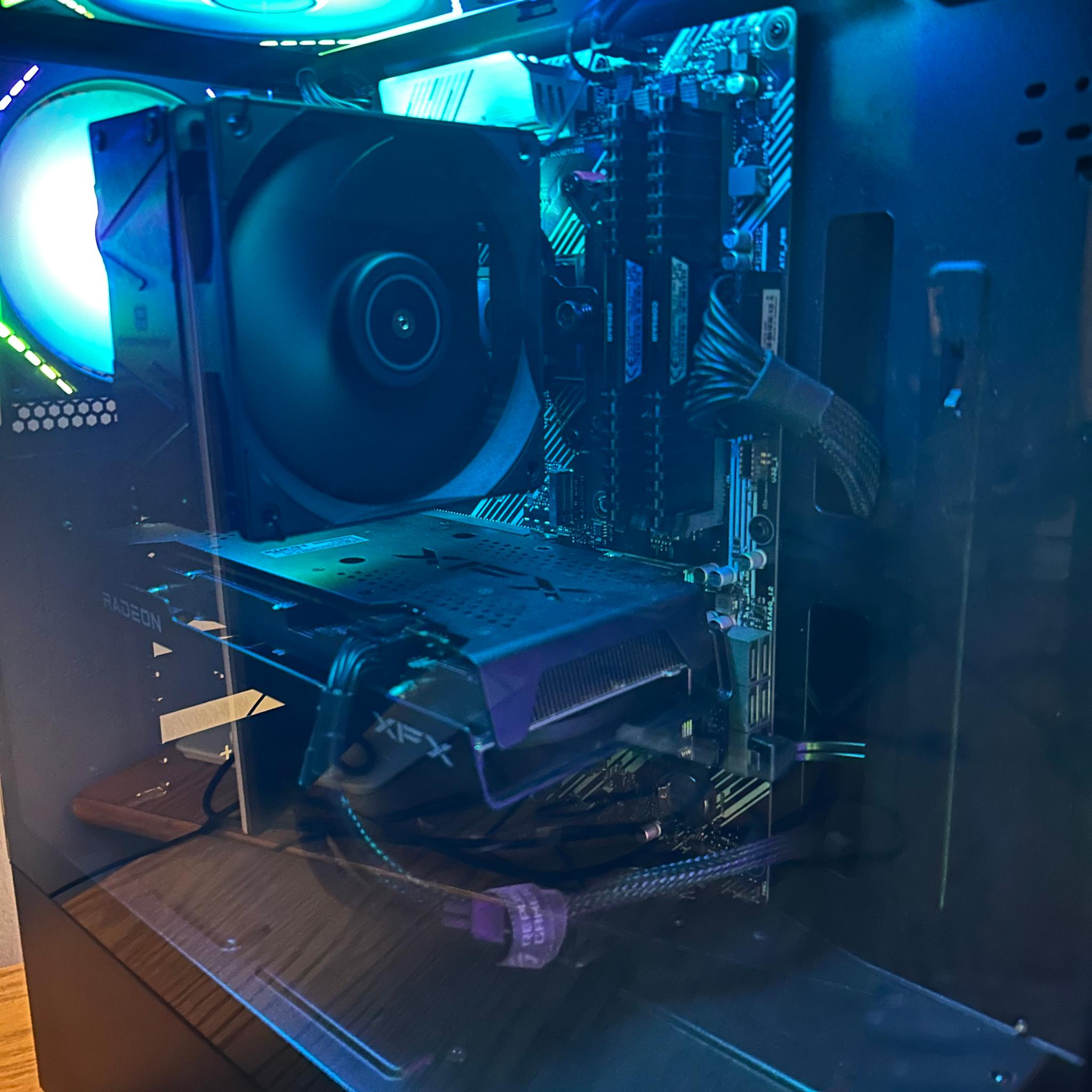 Radeon RX 7600 Custom Gaming PC - Ryzen 7 5700X