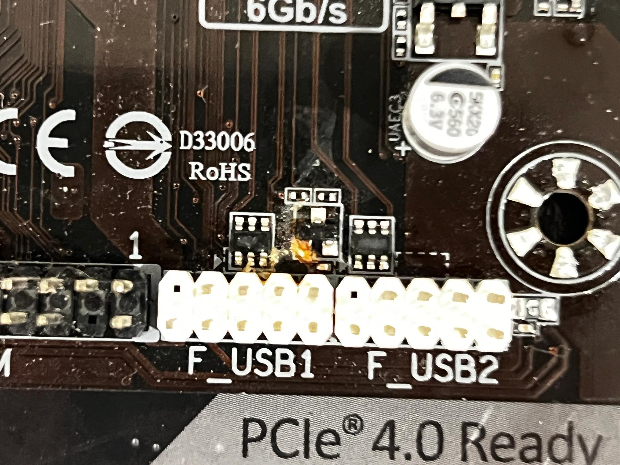 GIGABYTE GA-A320MA-M.2 AM4 (For Parts)