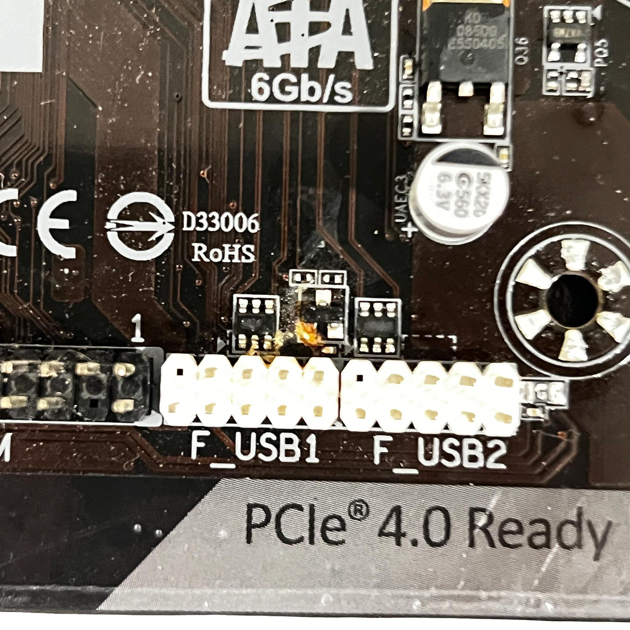 GIGABYTE GA-A320MA-M.2 AM4 (For Parts)