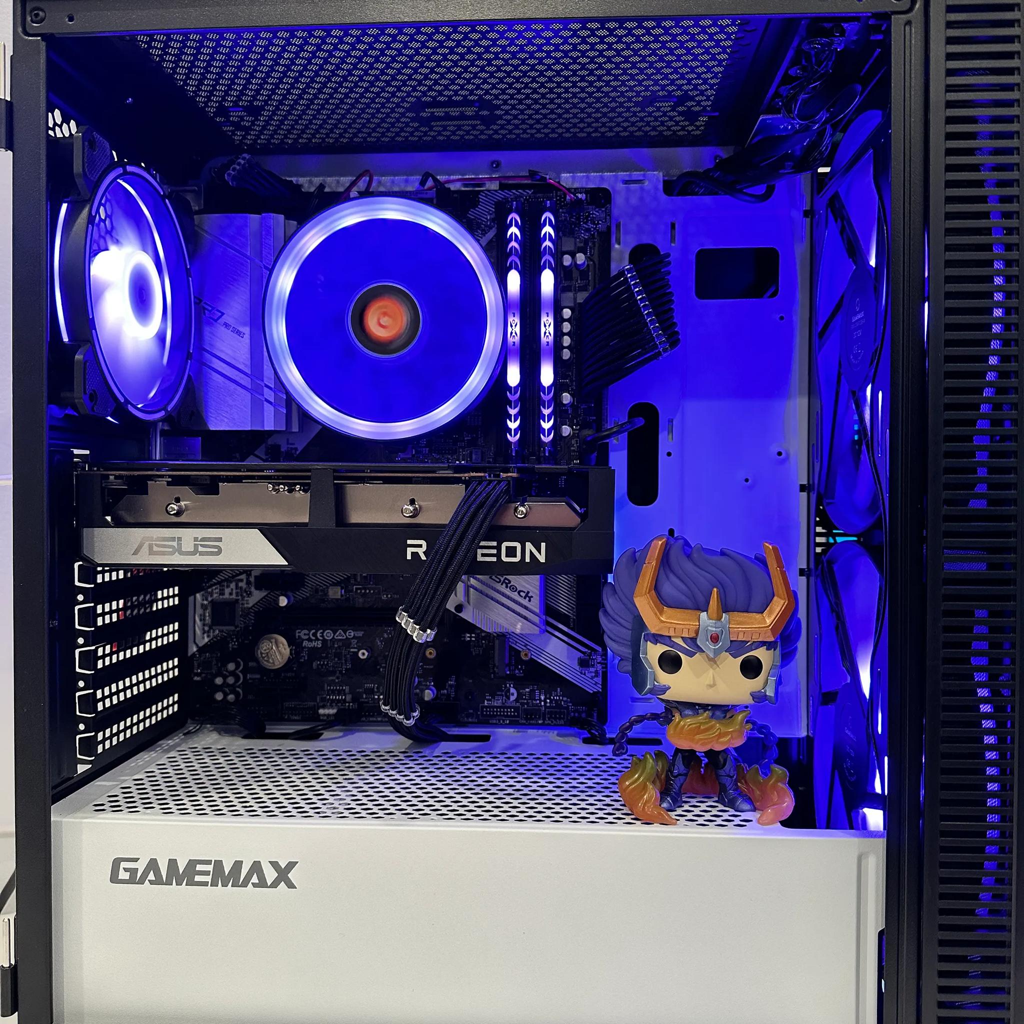 🔮Phoenix Ikki 🔮||Gaming PC-AMD RX 6600  8GB-AMD Ryzen 5 5600G-1TB NVME SSD-16GB DDR4 RAM