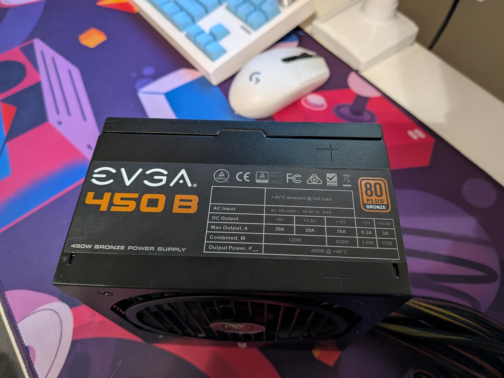 EVGA 450B 80 Plus BronzePower Supply