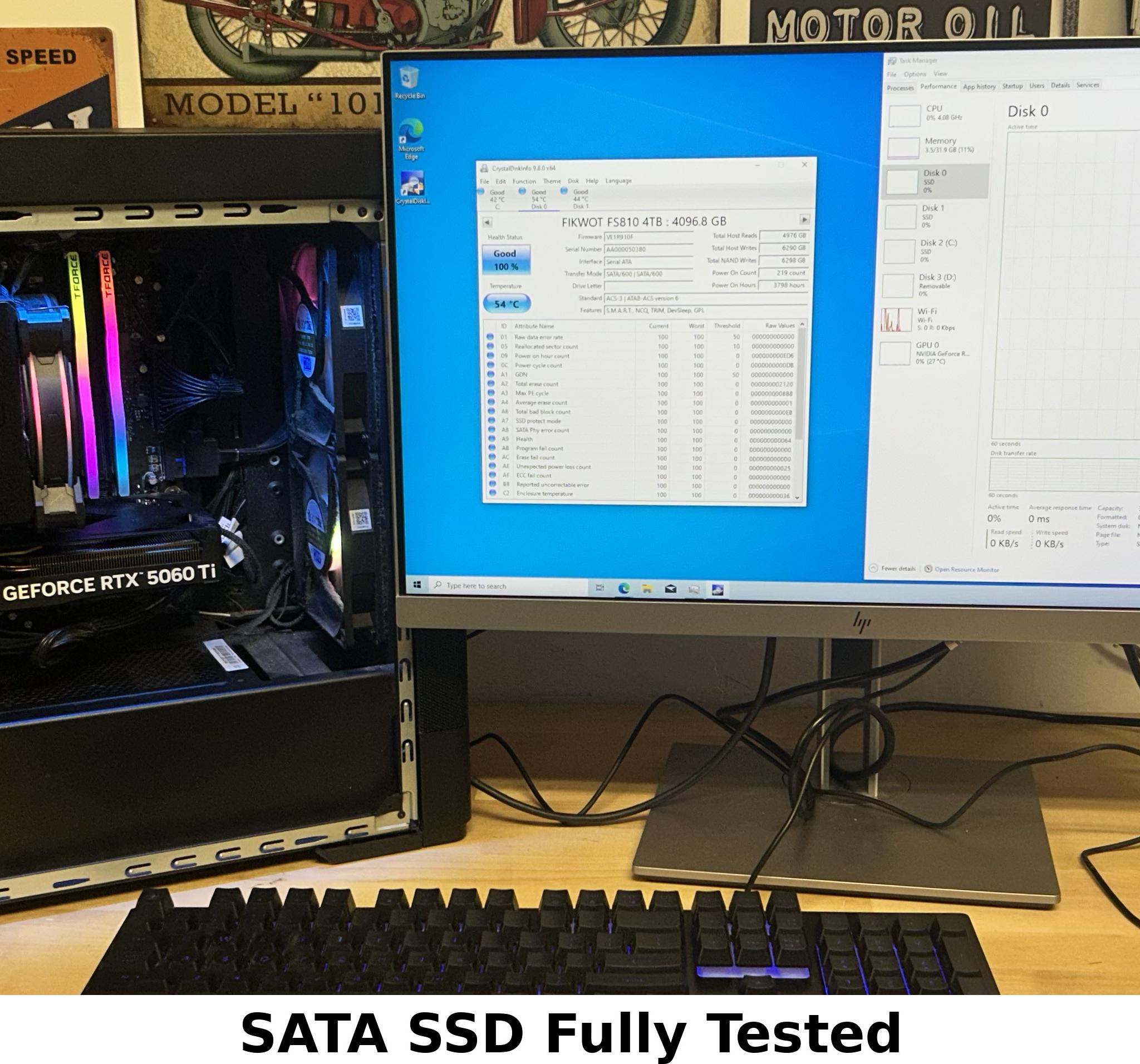 4TB 2.5" SATA SSD - Like New