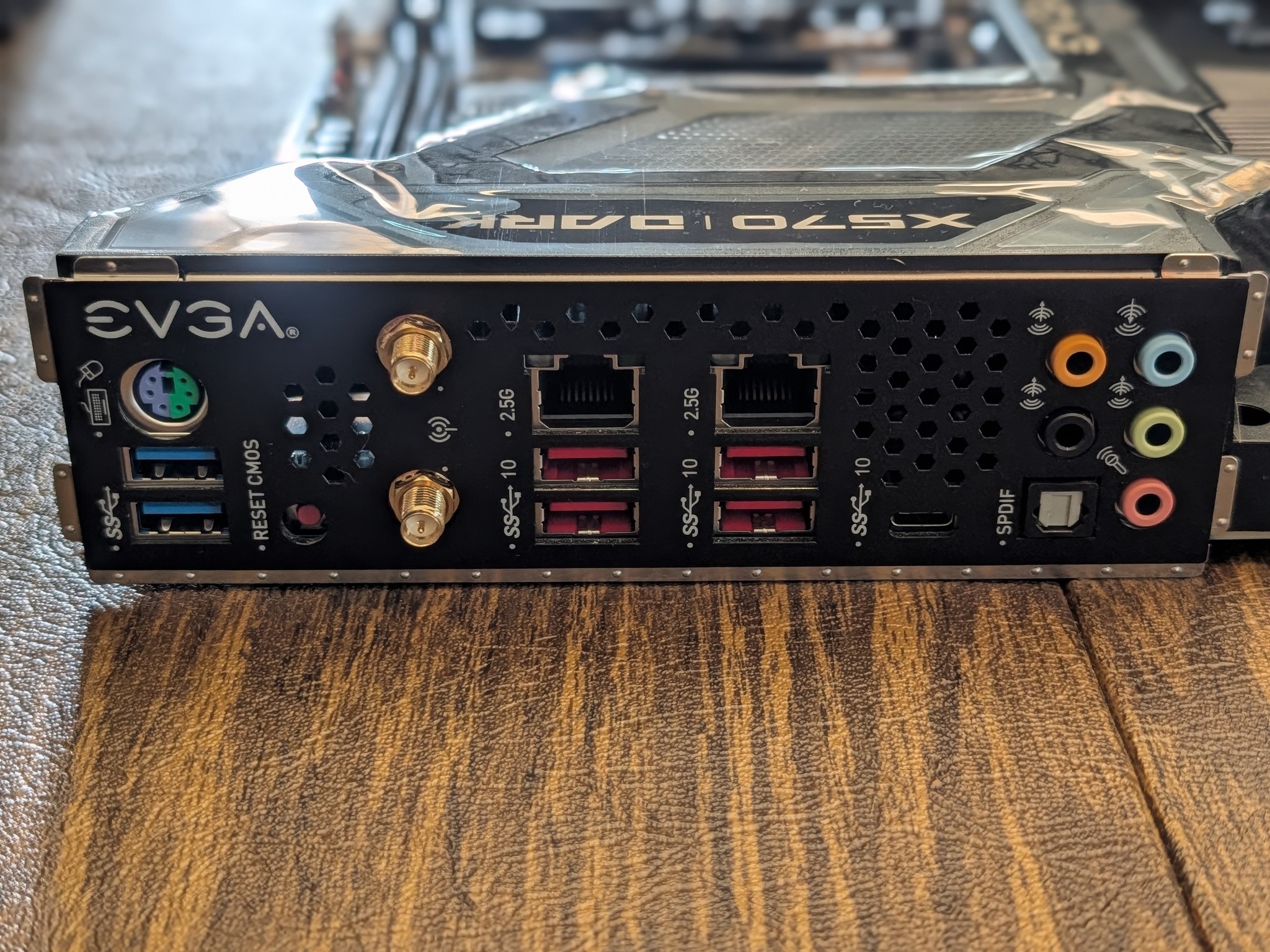 COMBO: EVGA X570 Dark MoBo w/AMD Ryzen 5800X3D CPU