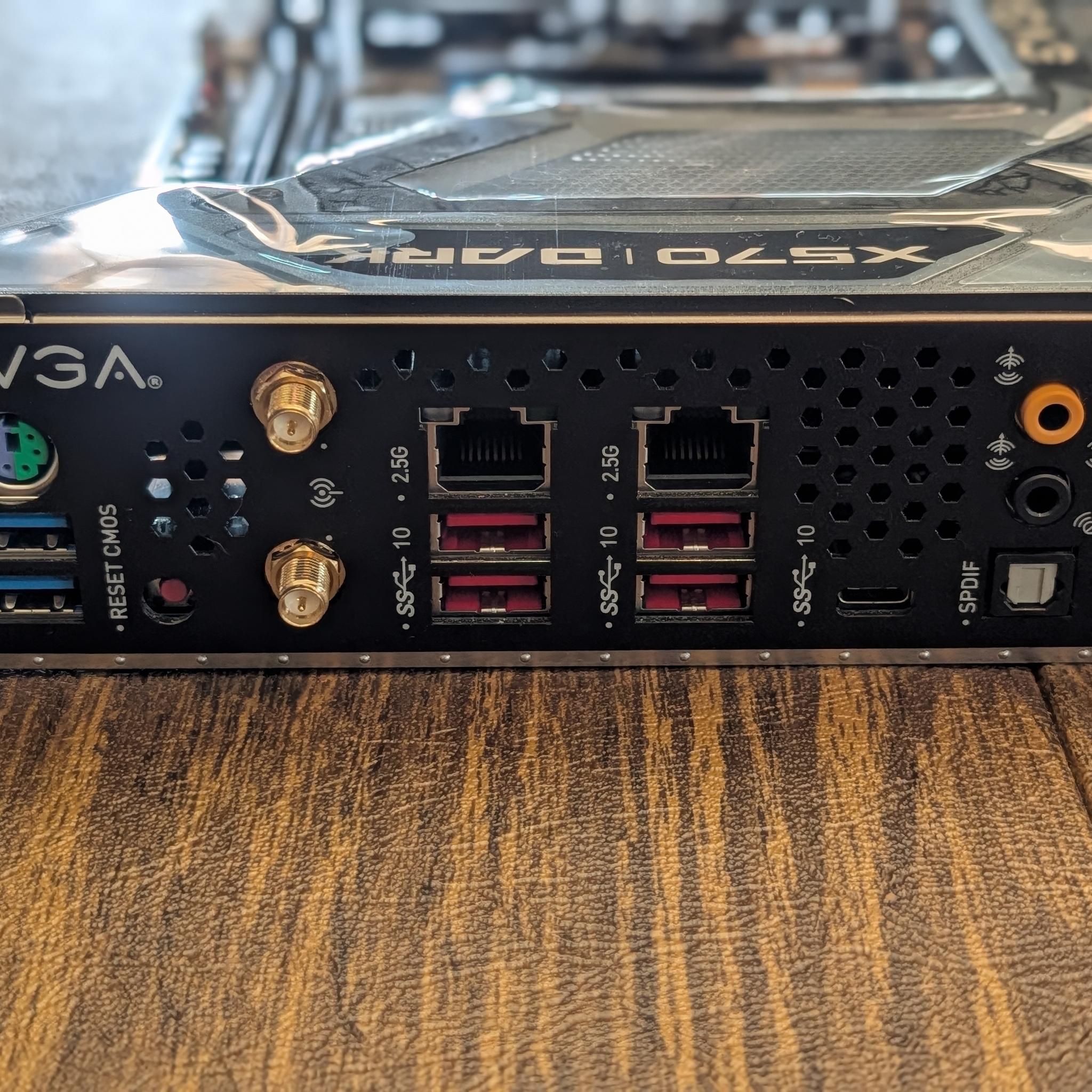 COMBO: EVGA X570 Dark MoBo w/AMD Ryzen 5800X3D CPU