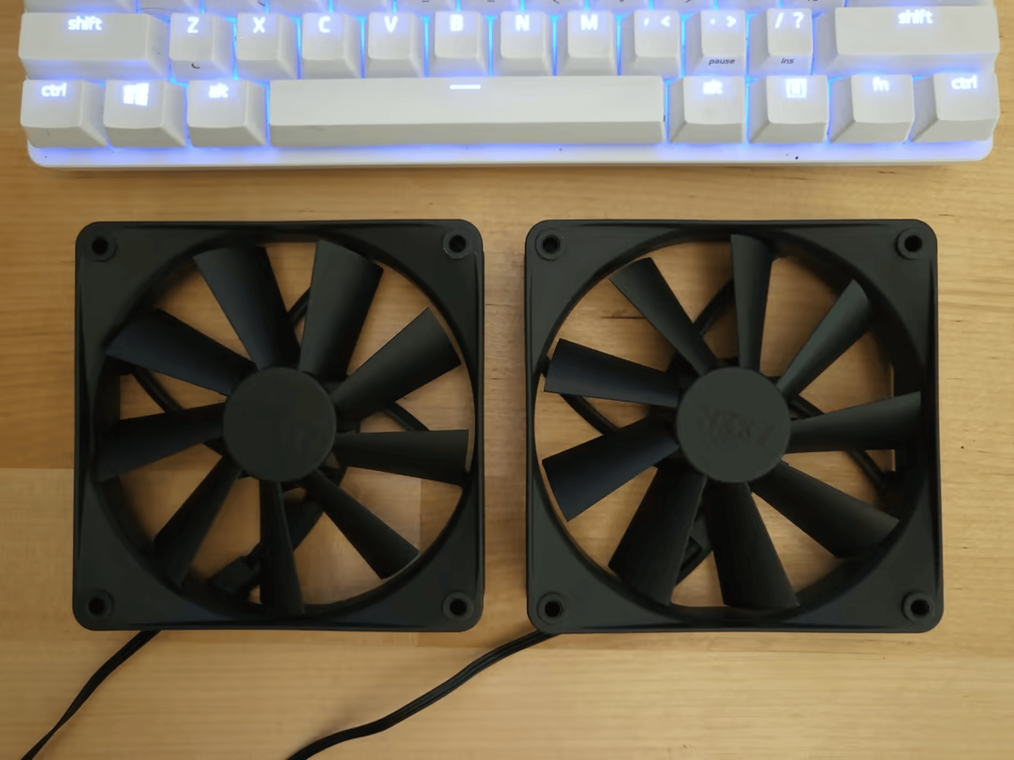 NZXT H7 Flow Stock Case Fans