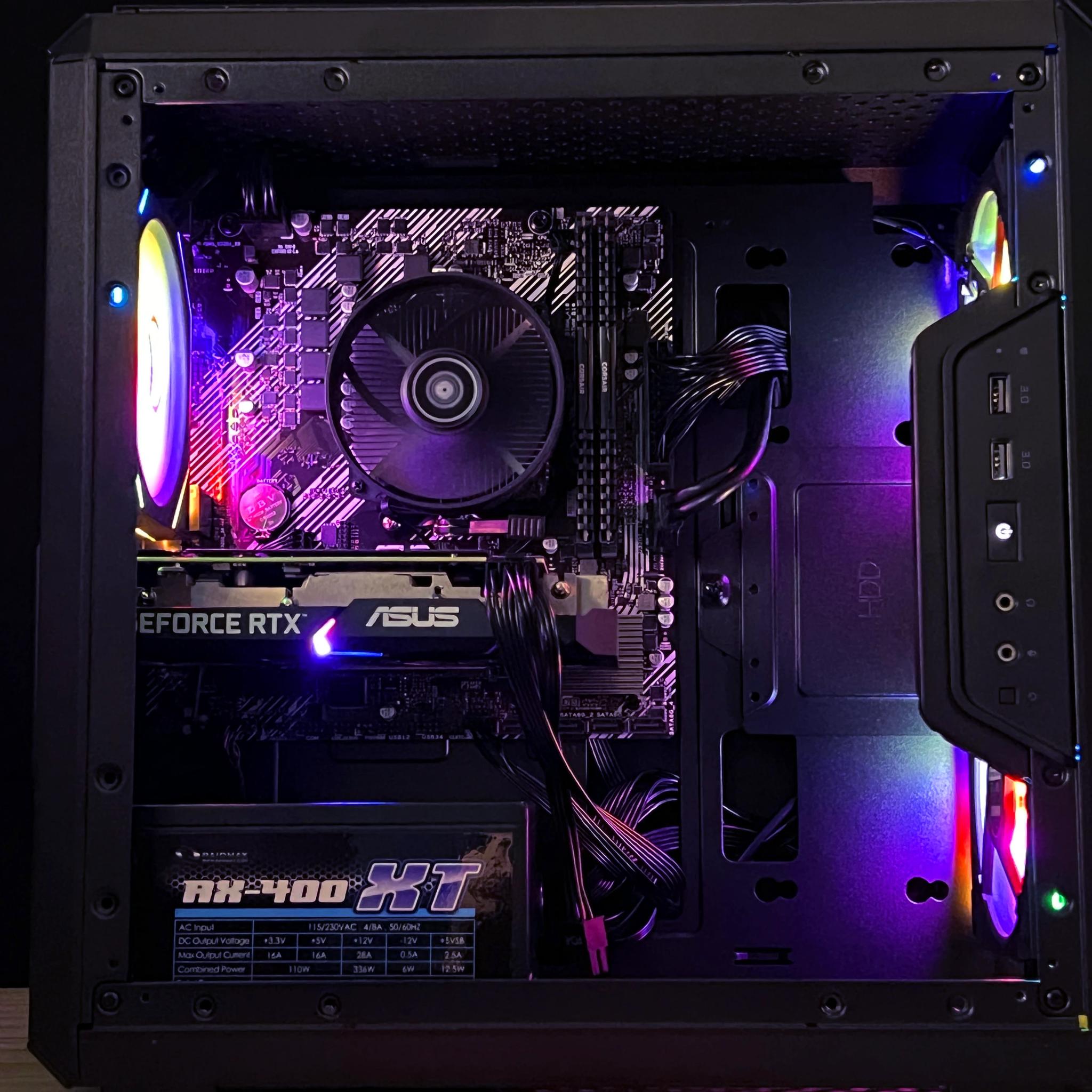 🔥 Performance Gaming PC - RTX 3060 12gb, Ryzen 7 2700x, 16gb, 512gb NVME