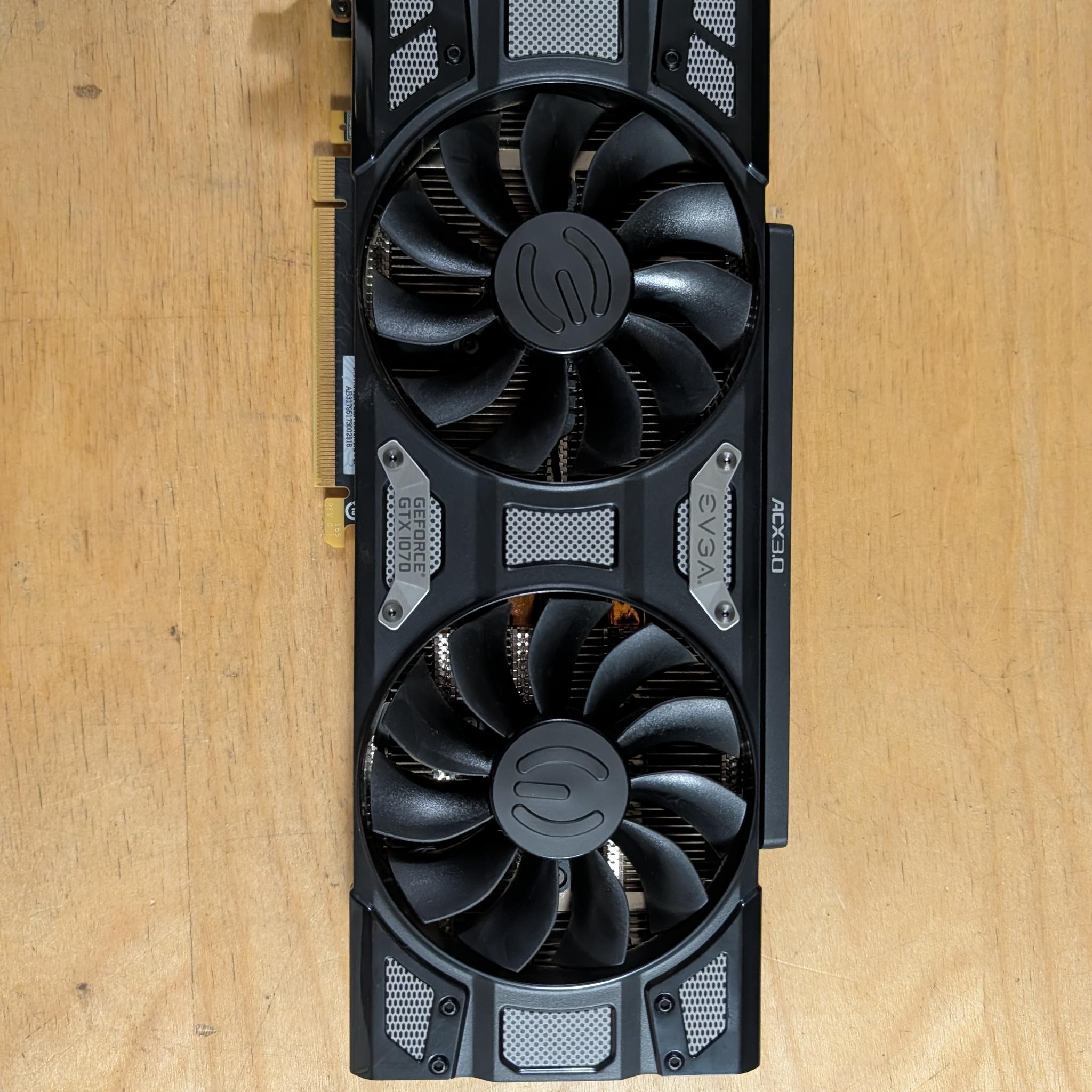 EVGA SC GAMING GeForce GTX 1070