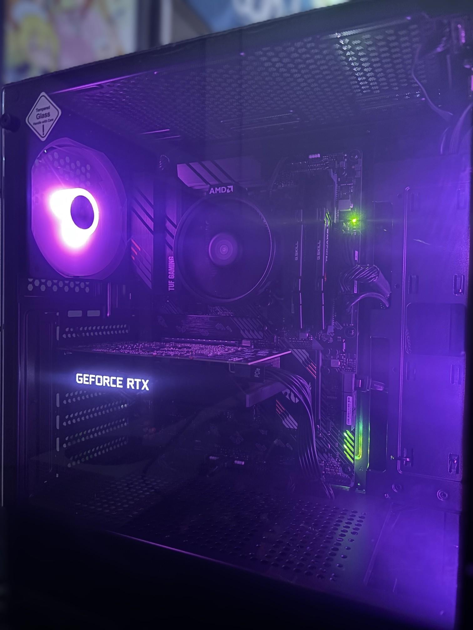 Ryzen 5 5500 | RTX 3060 12GB | 16GB RAM | 512 GB SATA SSD | Wifi/BT Built in Gaming PC