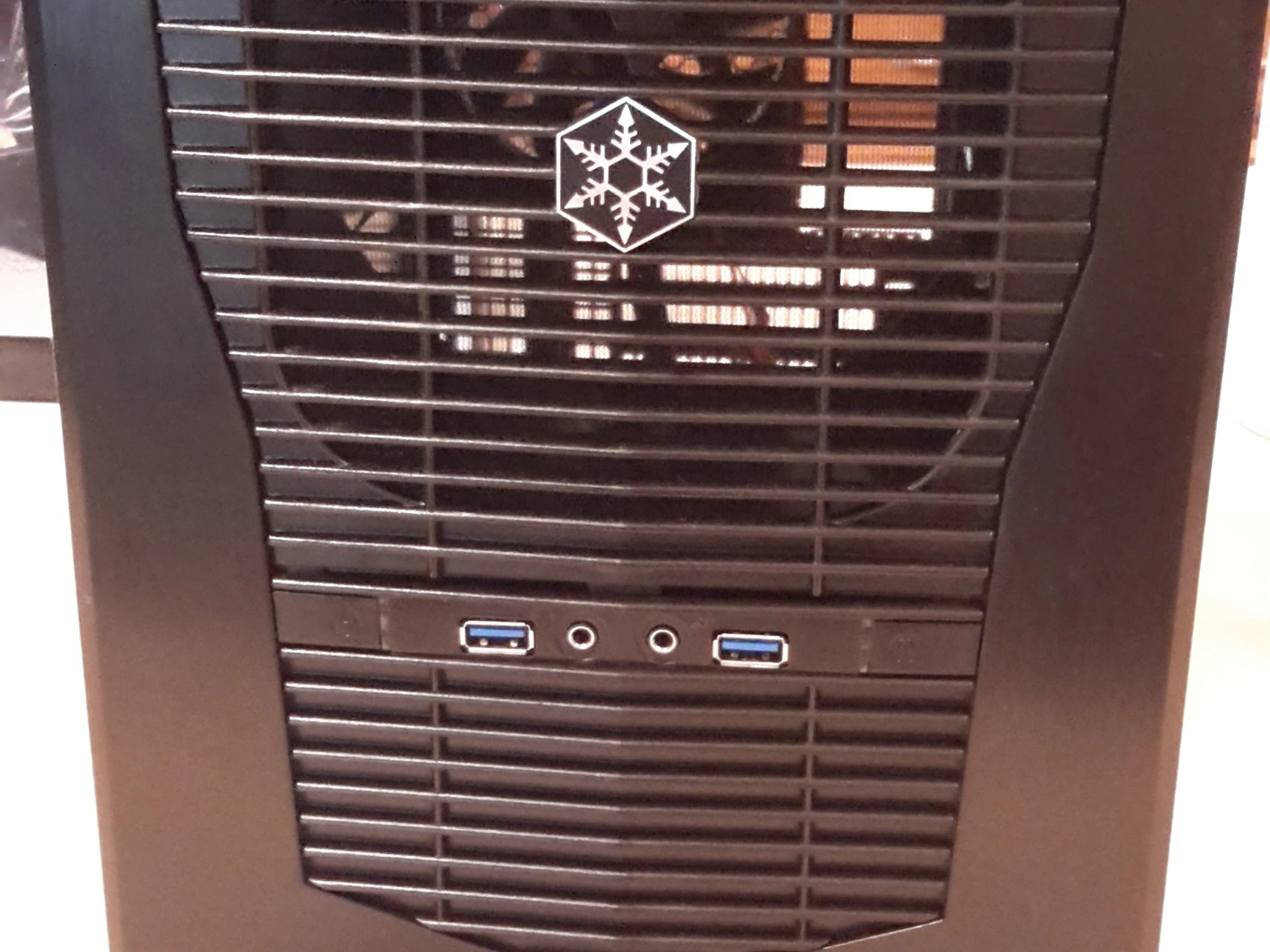Silverstone Technology Micro-ATX, Mini-ITX Mini-Tower Computer Case, Black Steel SG09B
