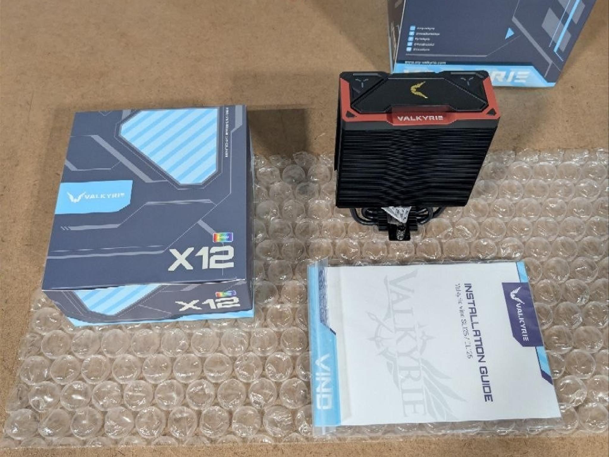 Valkyrie Vind SL125 CPU Air Cooler - Black (VK-AIRSL125B)