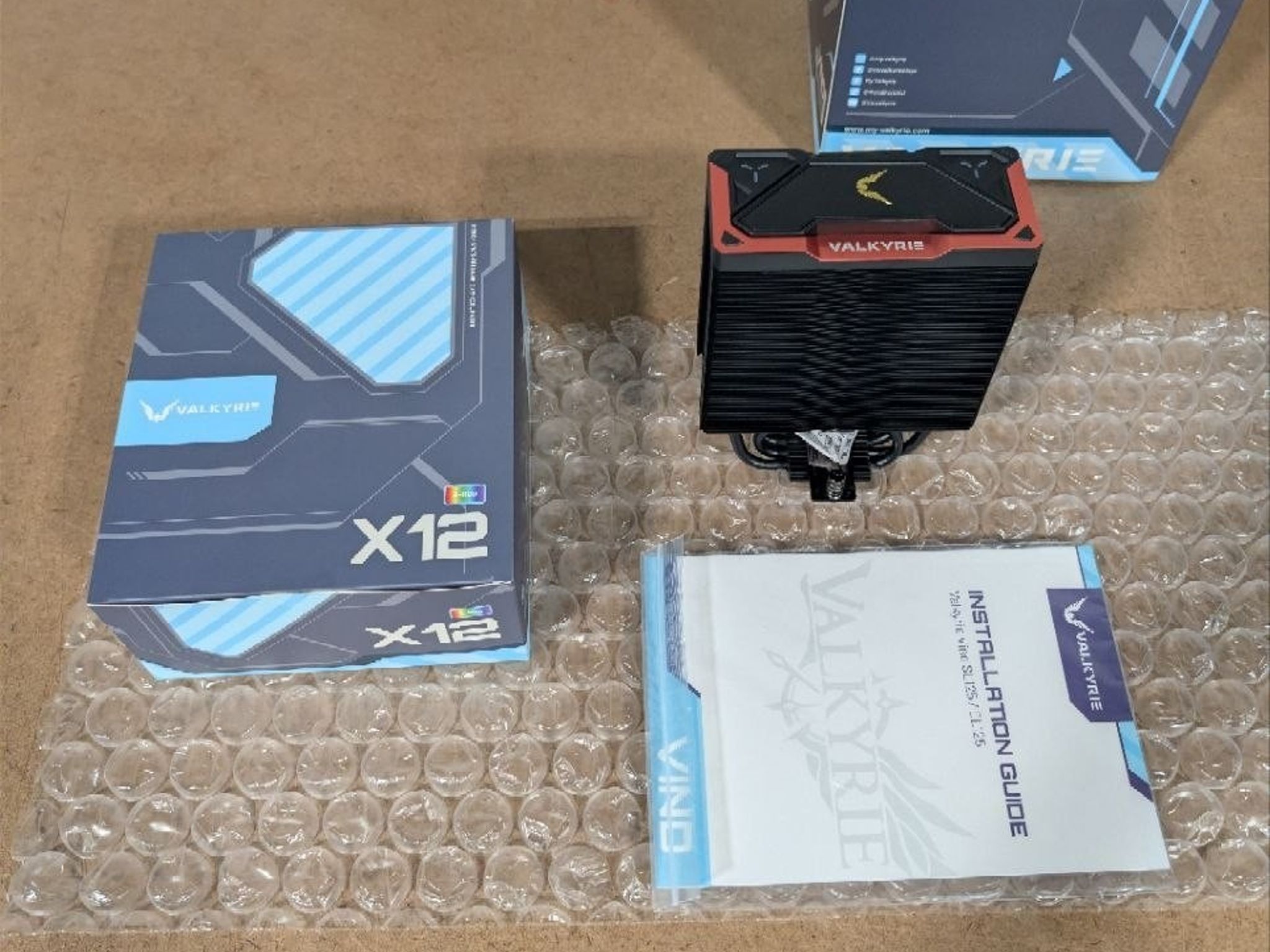 Valkyrie Vind SL125 CPU Air Cooler - Black (VK-AIRSL125B)
