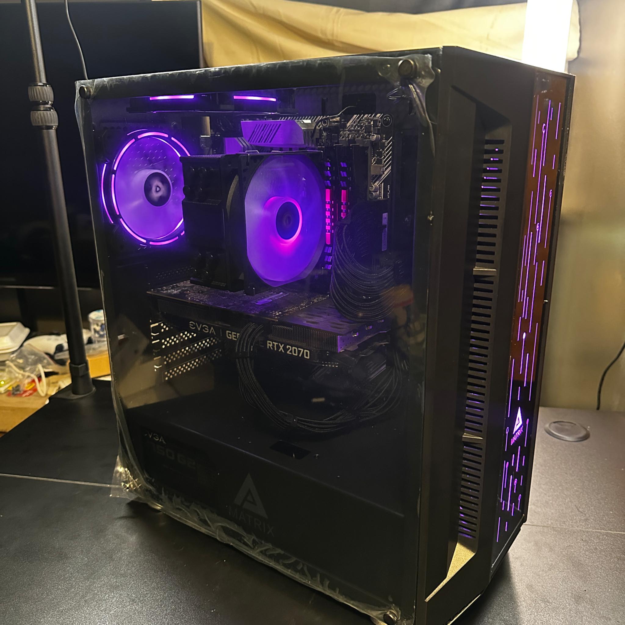 Ryzen 5 5500/ EVGA RTX 2070