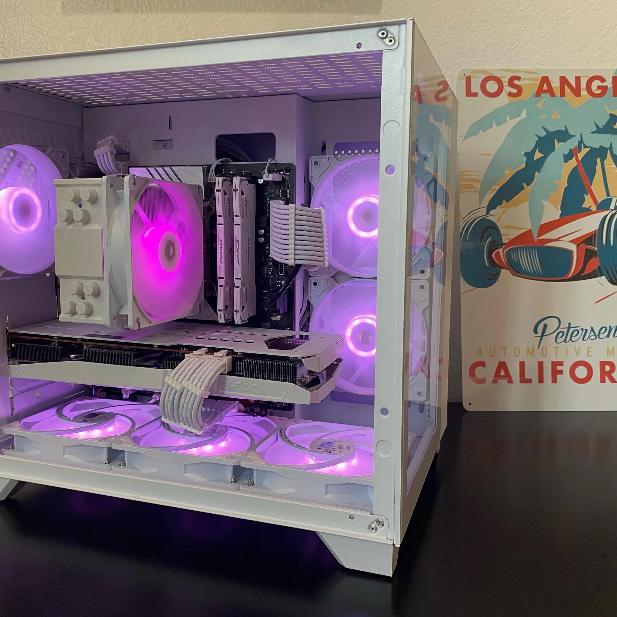 🧊🧊White 12600k + 6700 XT Gaming PC